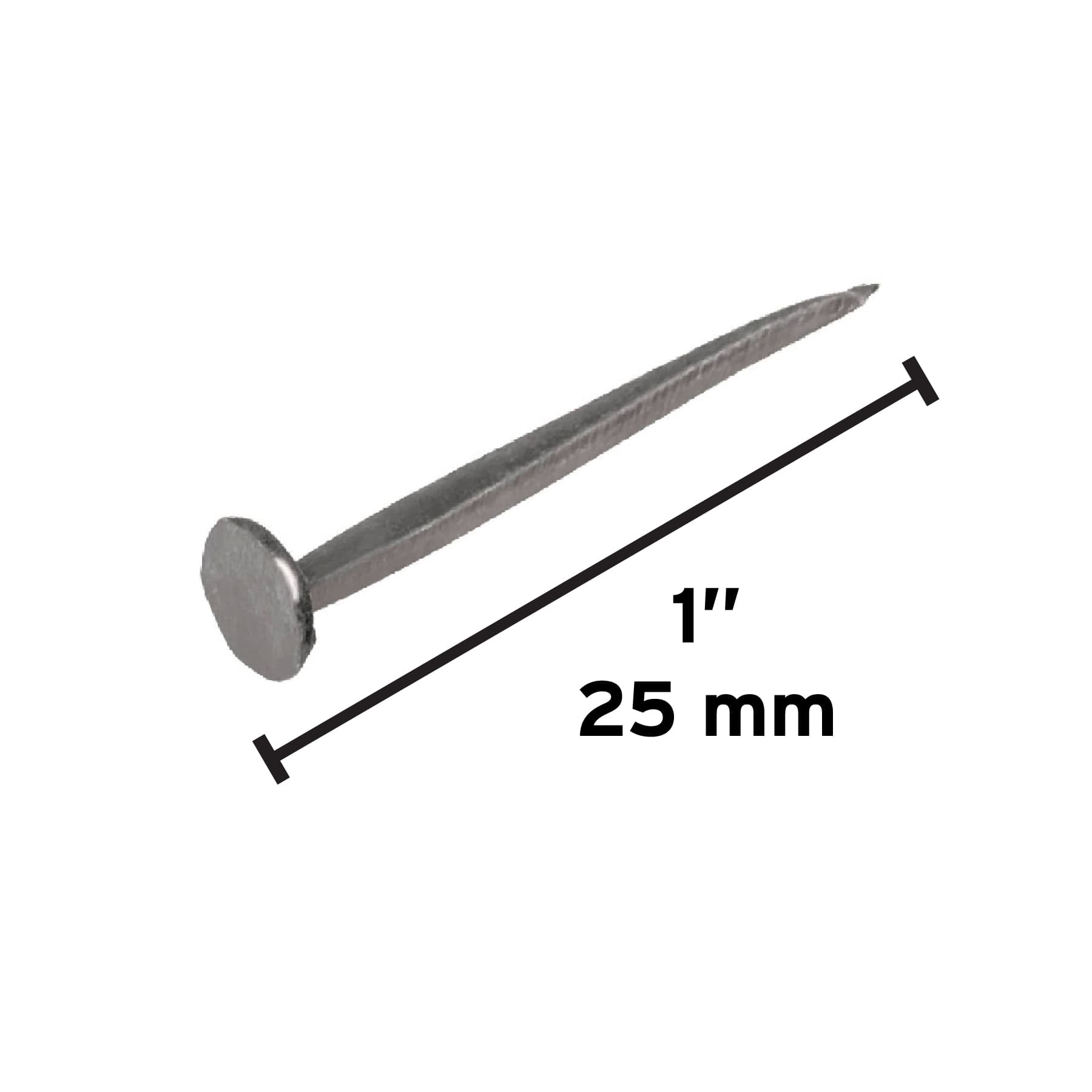 Bolsa con 1 kg de tachuelas pavonadas No. 16, Fiero