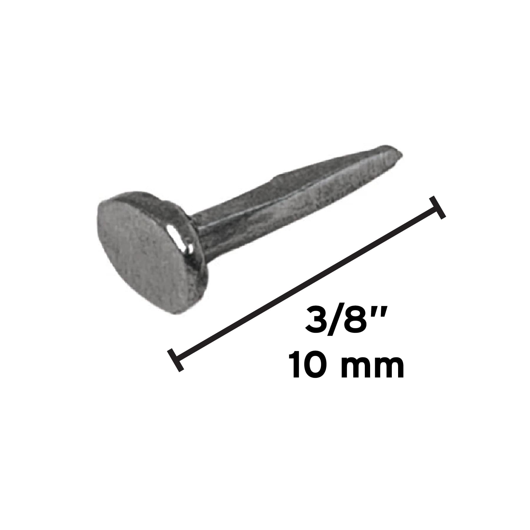 Bolsa con 1 kg de tachuelas pavonadas No. 3, Fiero