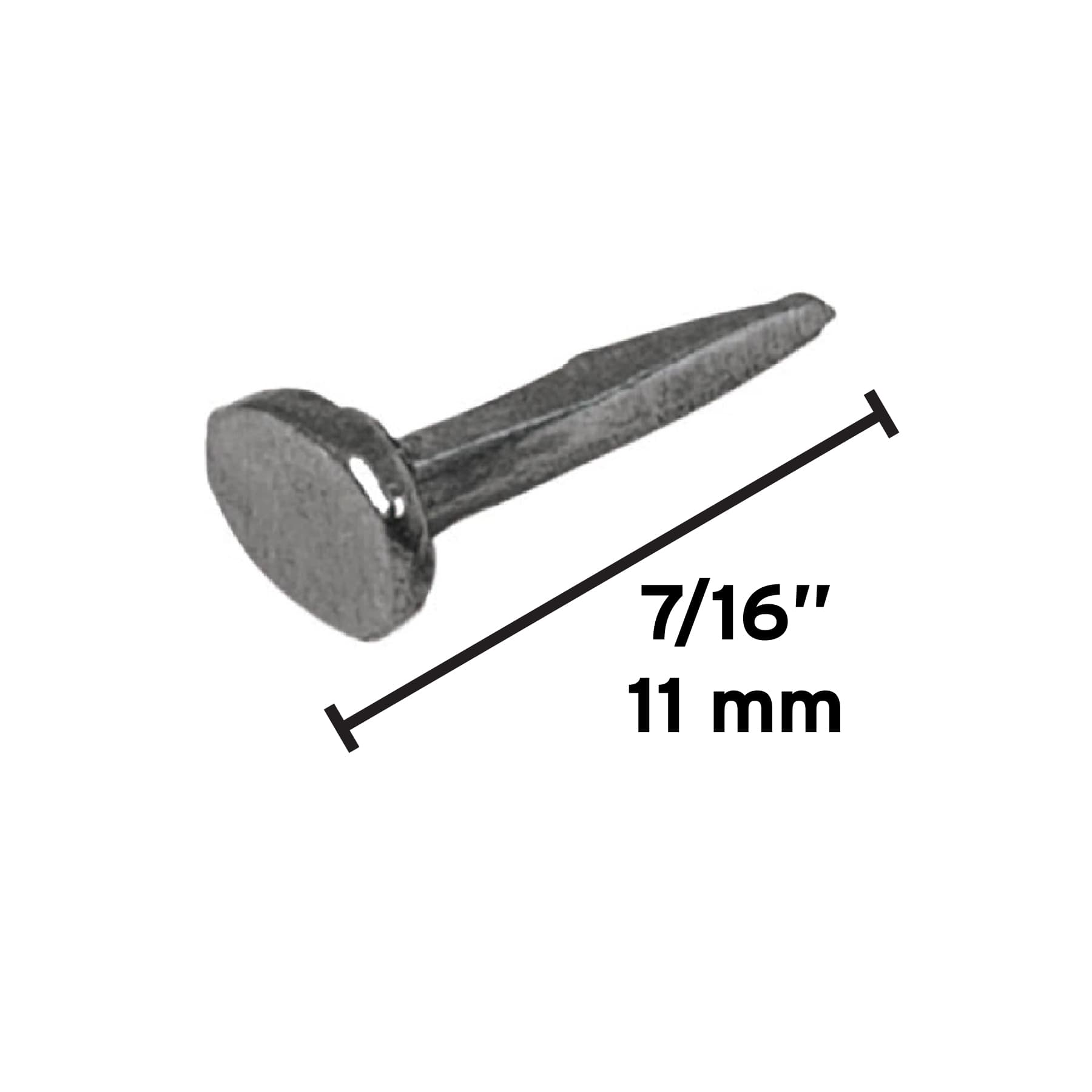 Bolsa con 1 kg de tachuelas pavonadas No. 4, Fiero