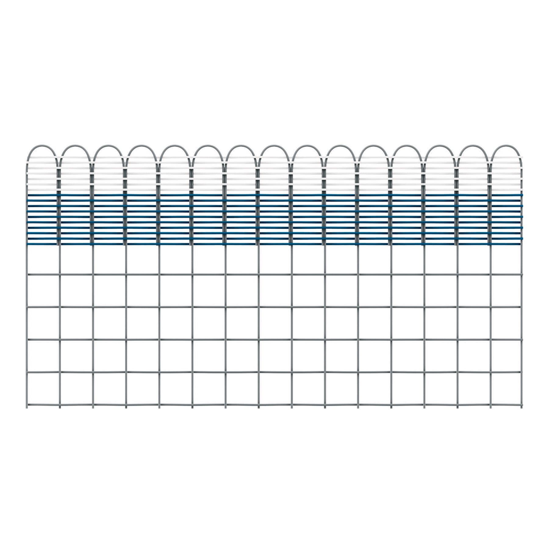 Rollo de 30 m x 0.6 m de malla mosquitera plástica gris