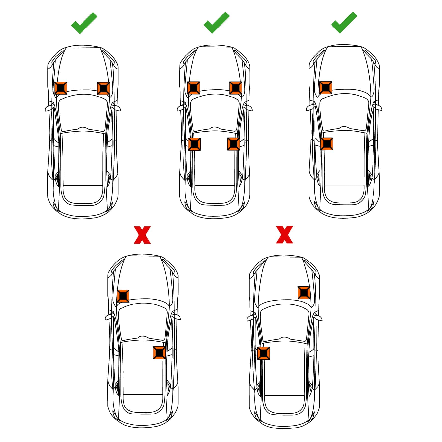 Caja con 2 torres de 3 ton para auto, Truper