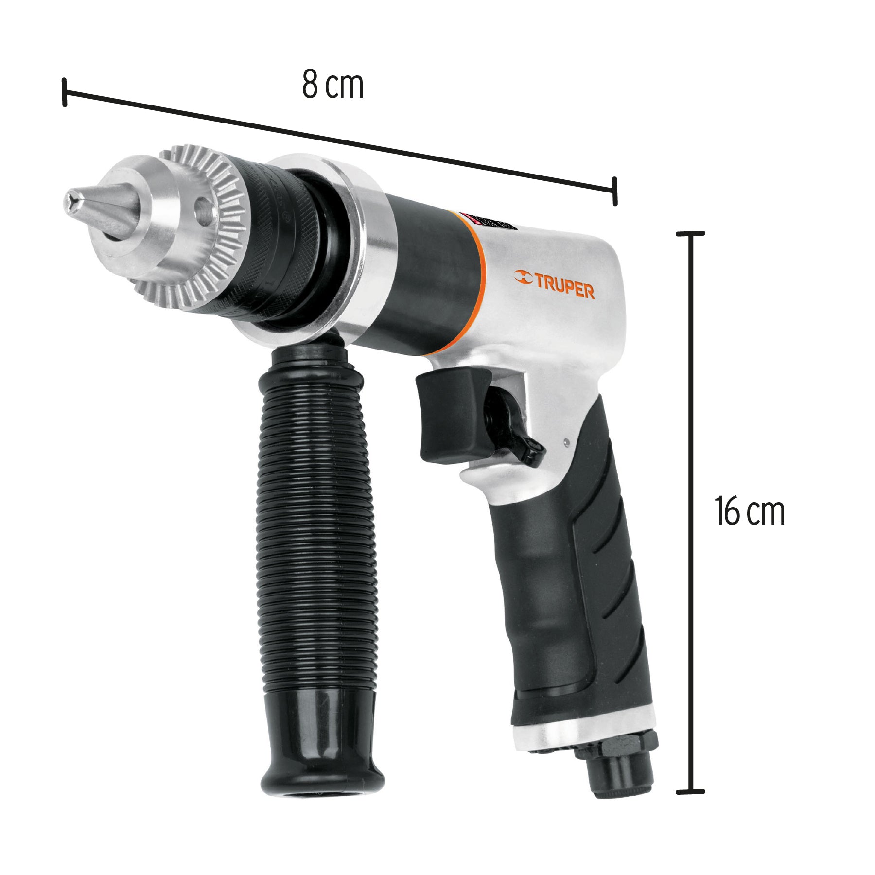 Taladro neumático reversible 1/2", Truper