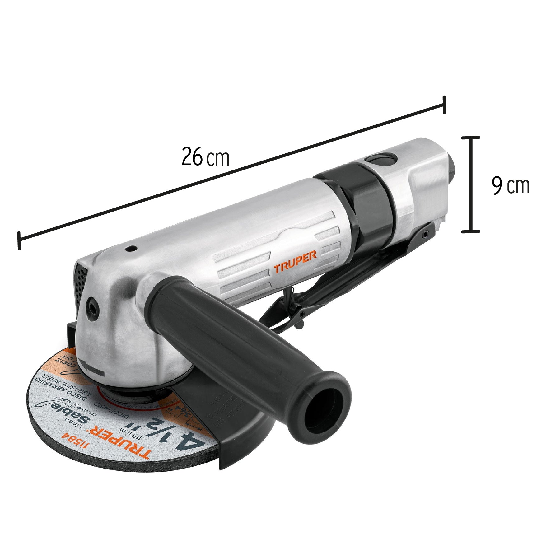 Esmeriladoras angulares electricas neumaticas Truper Petrul Expert ToolTown México