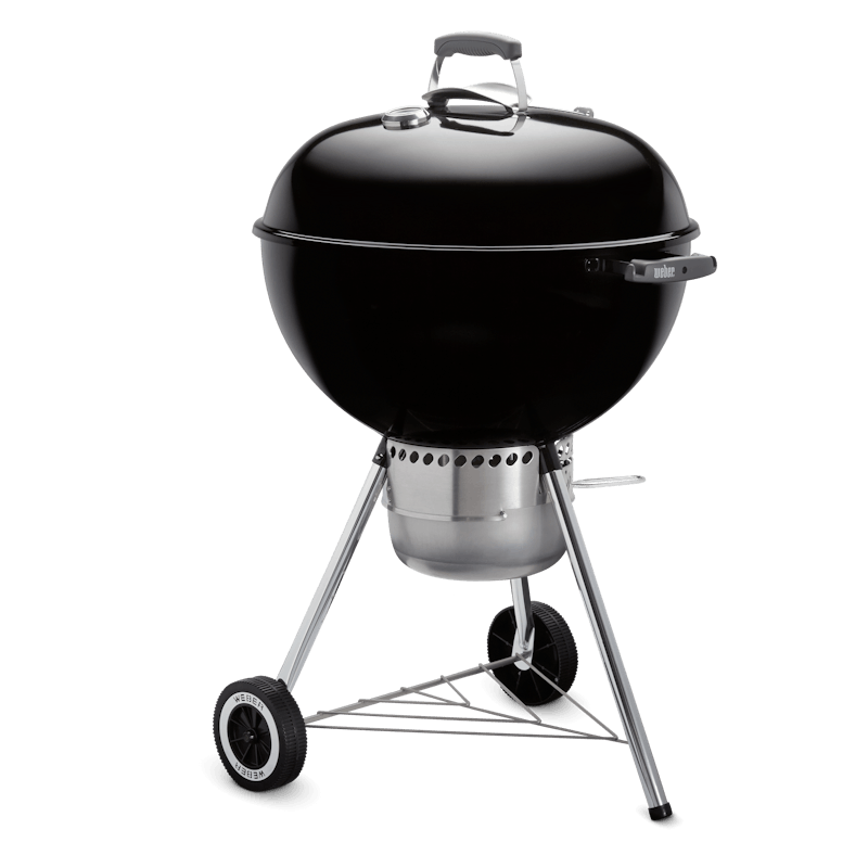 Asador de carbón Original Kettle Premium, 22", Negro