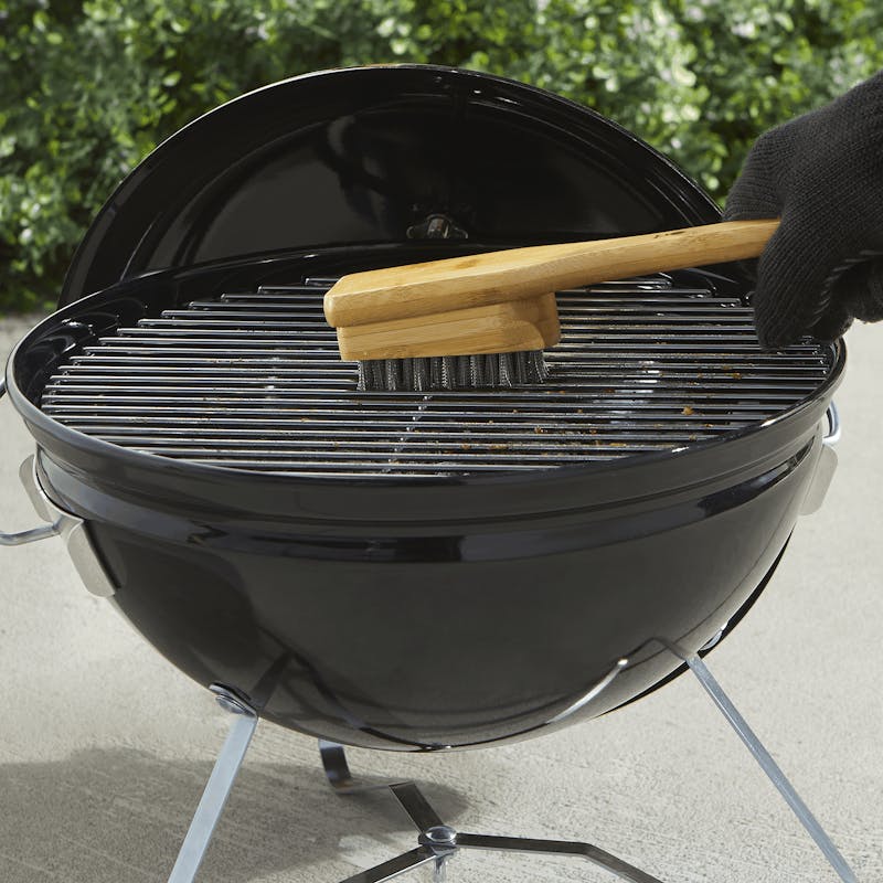 Weber 12 bamboo cepillo para parrilla 6275