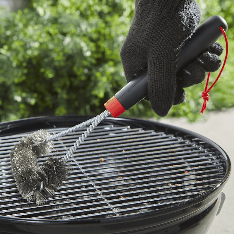 Weber 12 tres lados cepillo para parrilla 6277