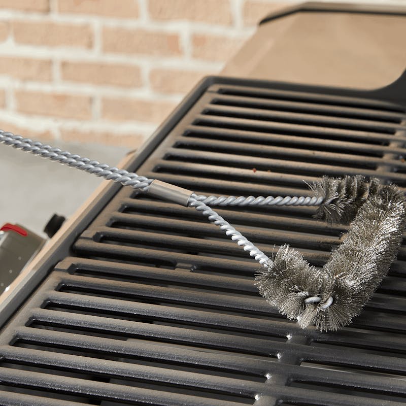 Weber 18 tres lados cepillo para parrilla 6278