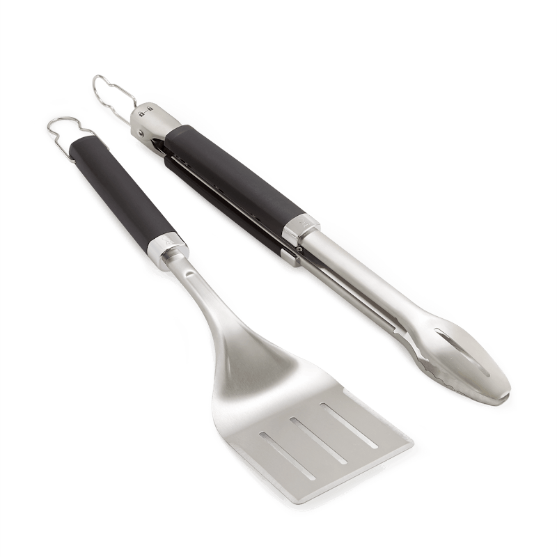 Set pinzas & espatula precision para asador 6771
