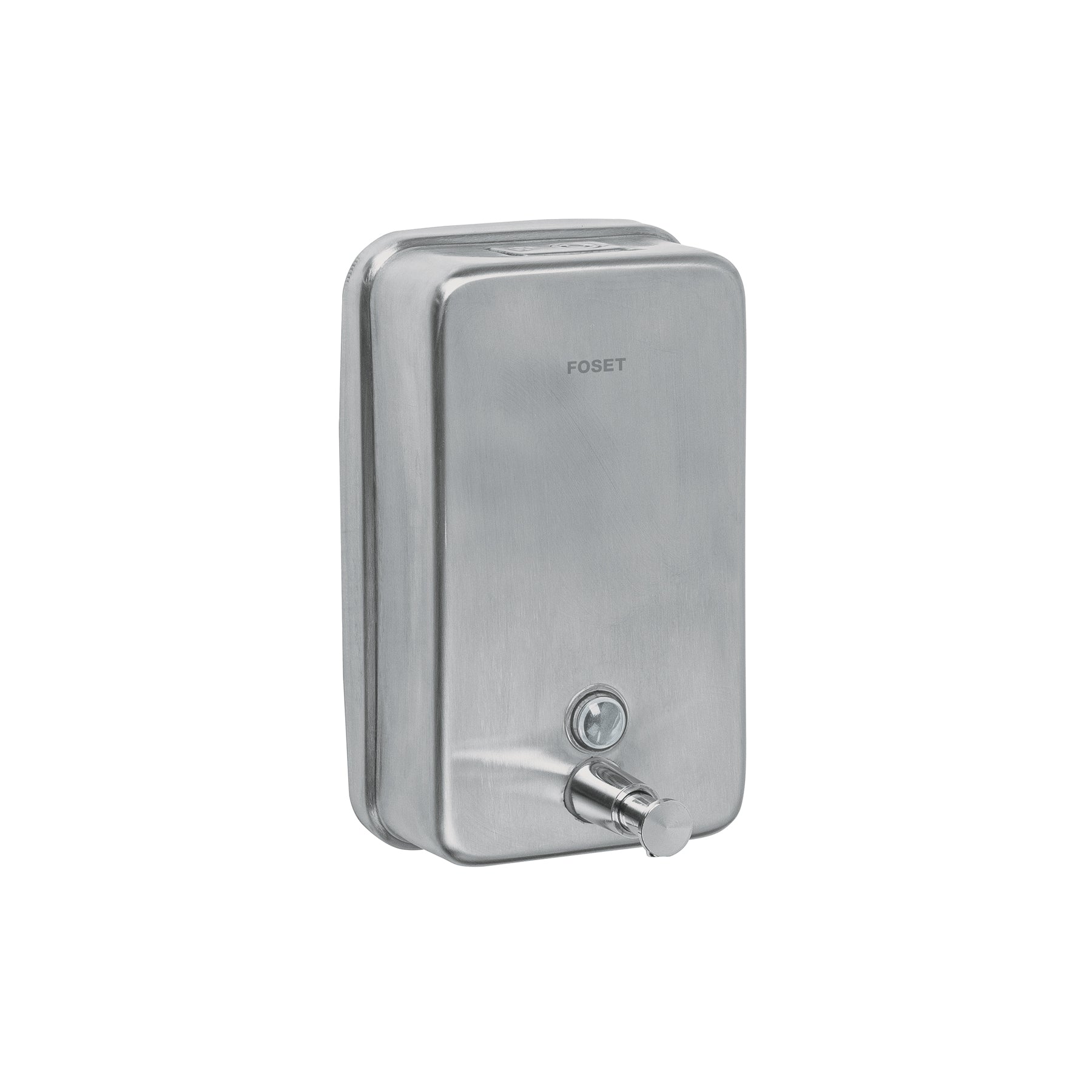 Dosificador de acero inoxidable para jabón líquido, Foset