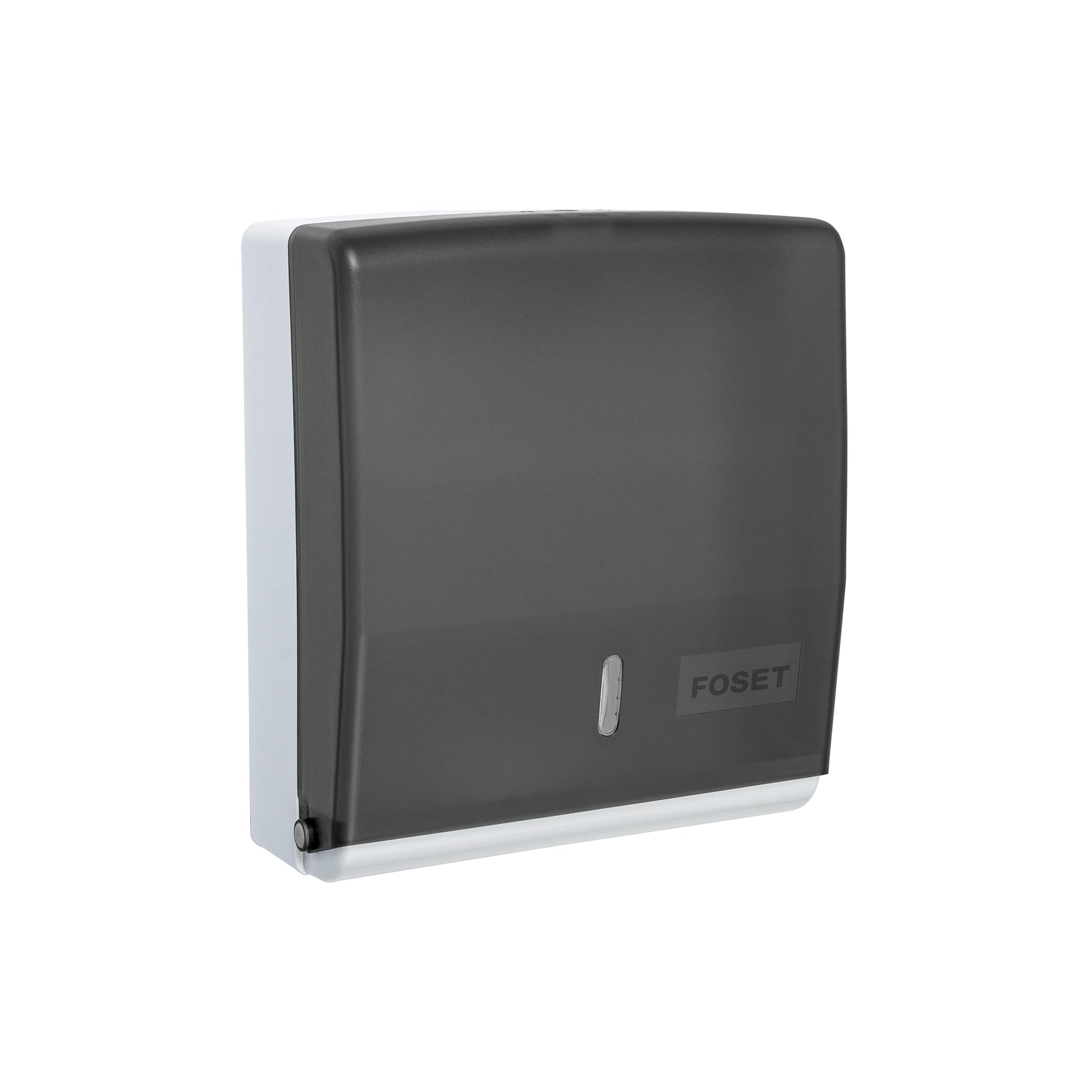 Dispensador de ABS para toallas de papel, humo, Foset