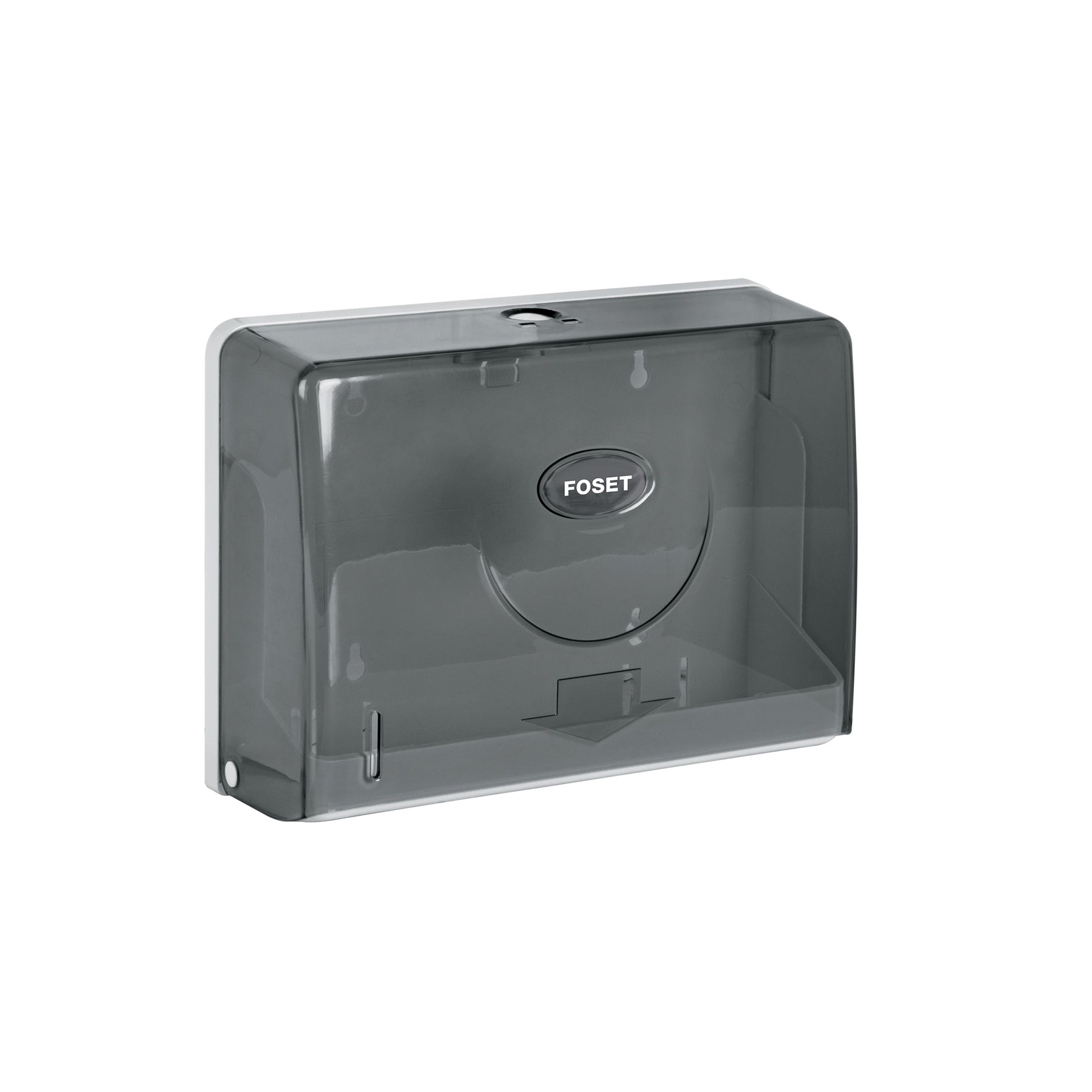 Dispensador junior para toallas de papel, humo, Basic