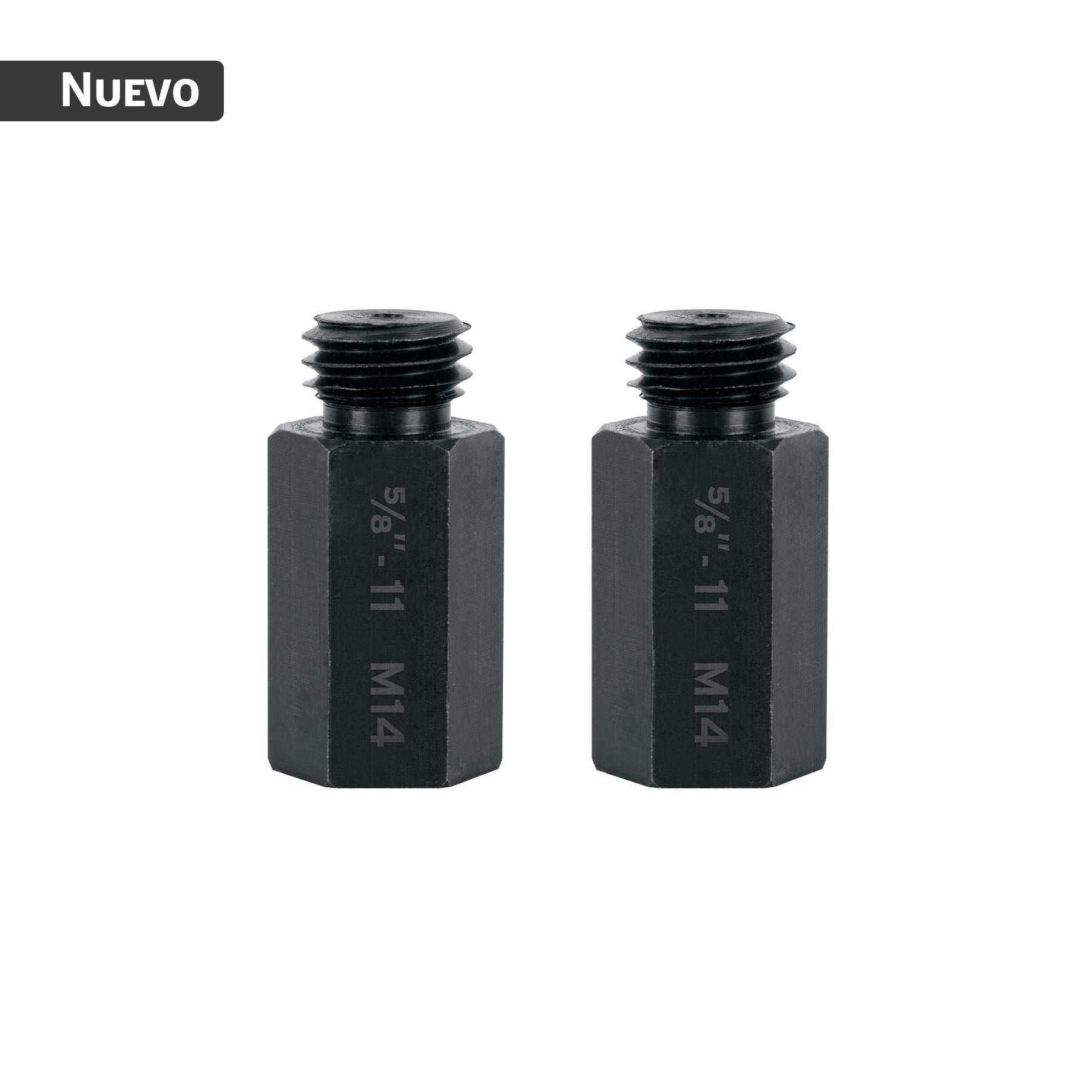 Adaptadores para pulidoras 5/8" a 5/8", 2 piezas, Truper