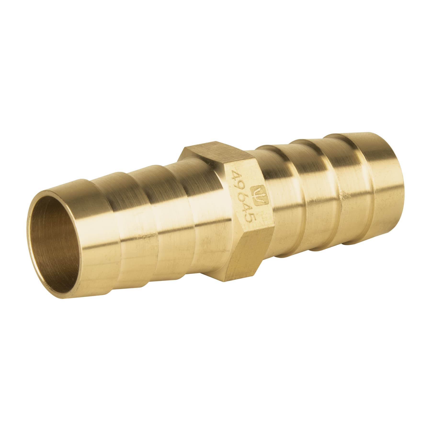 Cople inserción de latón 3/4" para poliducto negro, Foset