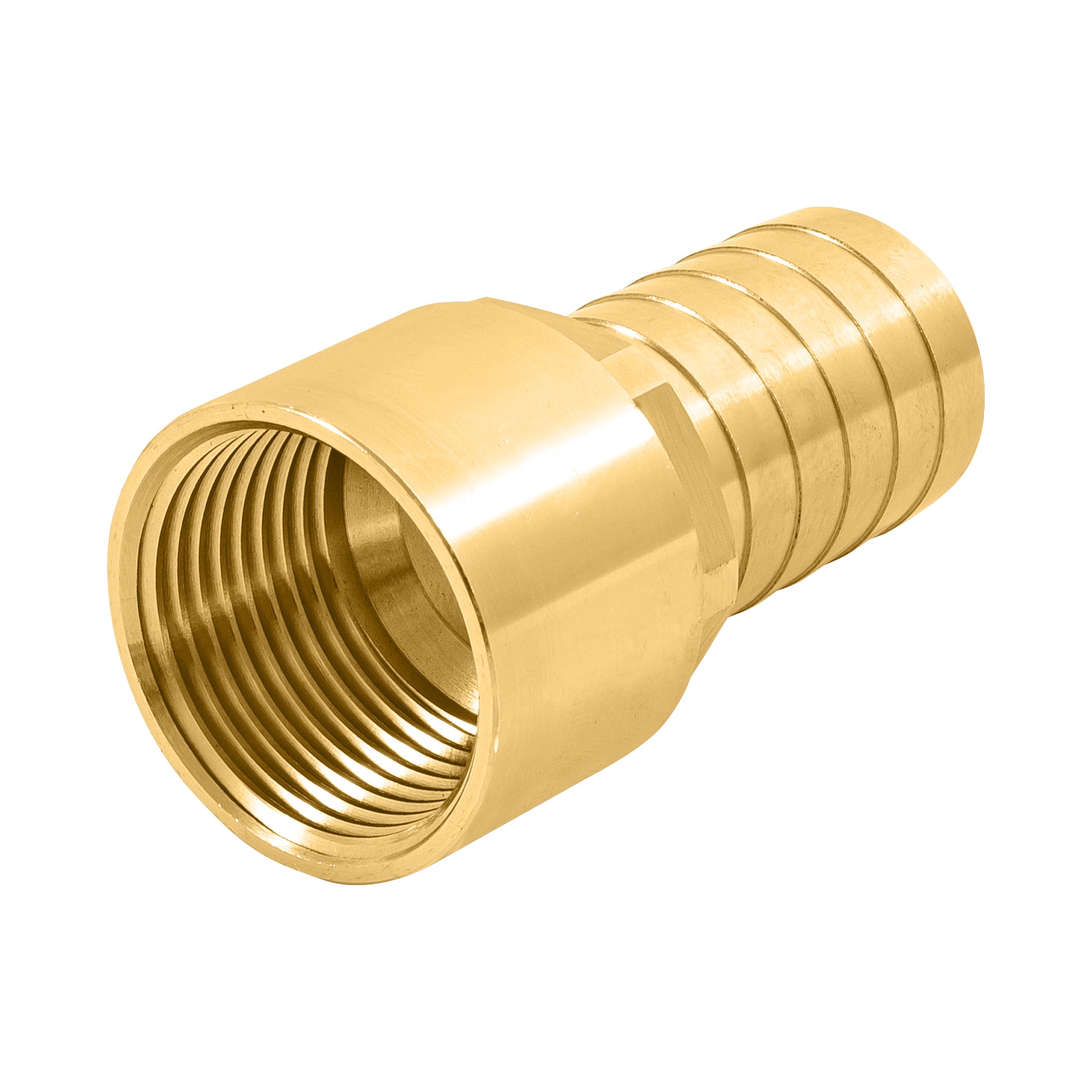 Adaptador hembra de latón 3/4" para poliducto, Foset