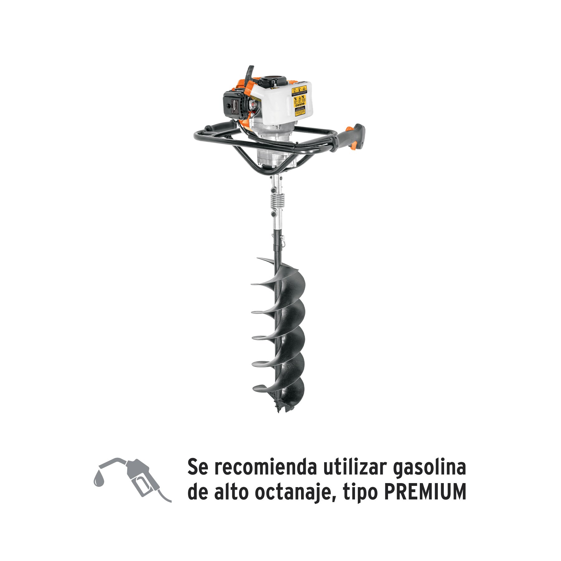 Ahoyadora / motoperforadora a gasolina 52cc, Truper