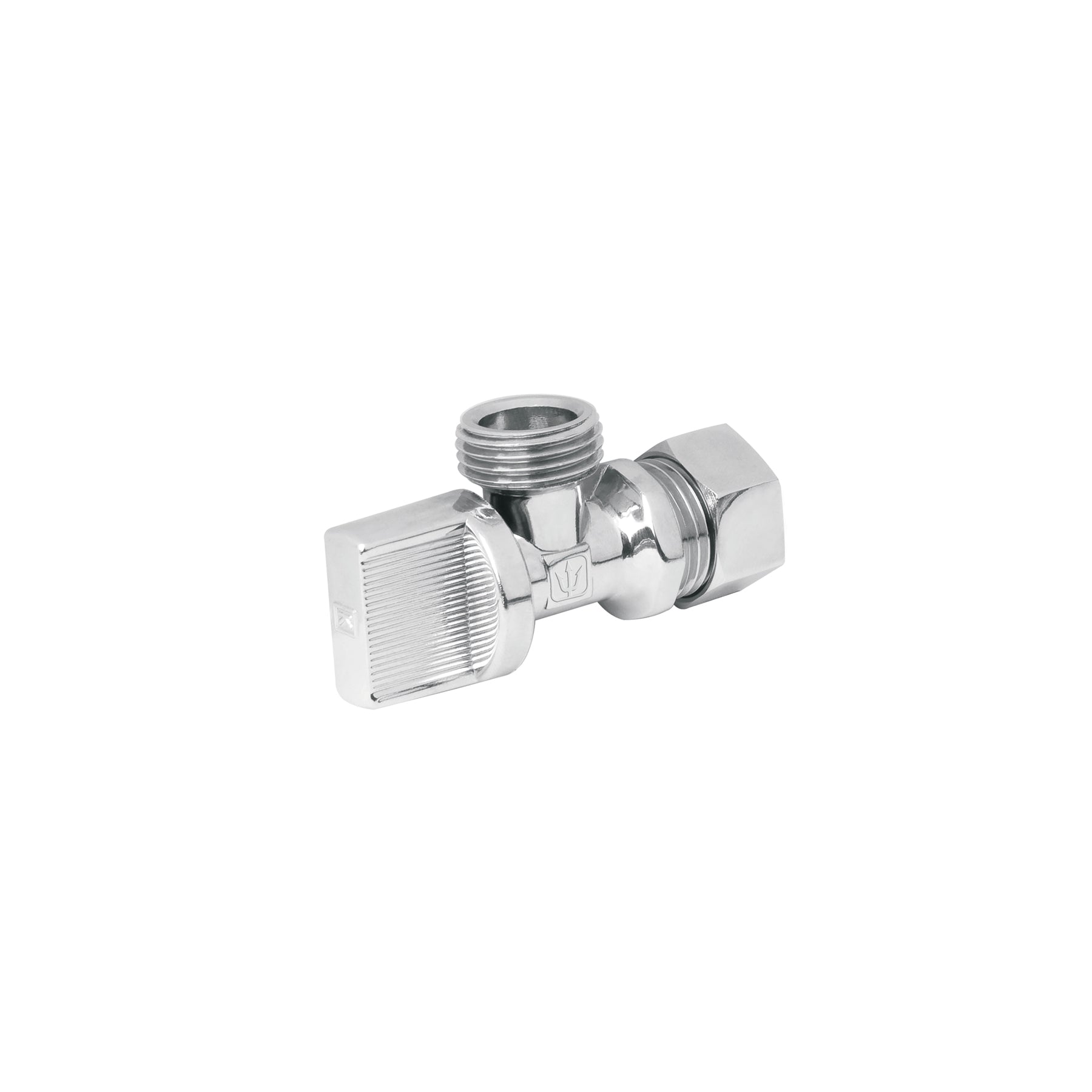 Llave angular 1/2", 1/4 de vuelta, barrilito, Foset, ANG-01B, 49111