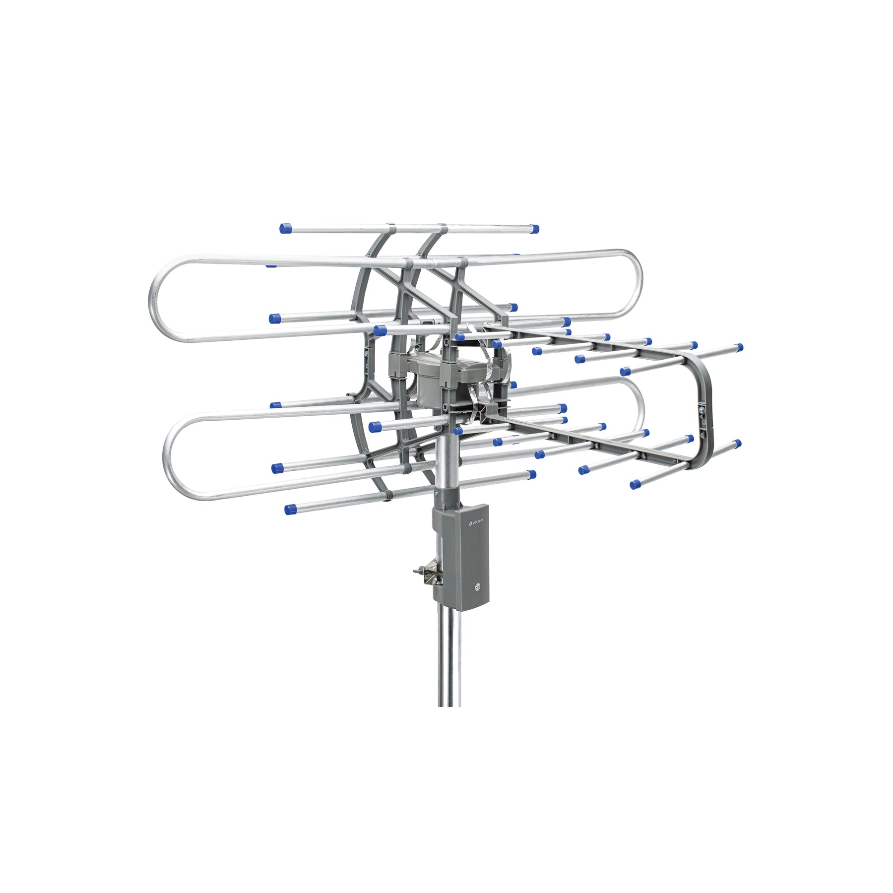 Antena aérea para HD TV, giratoria 360°, 20 dB, Volteck, ANGI-360, 48115