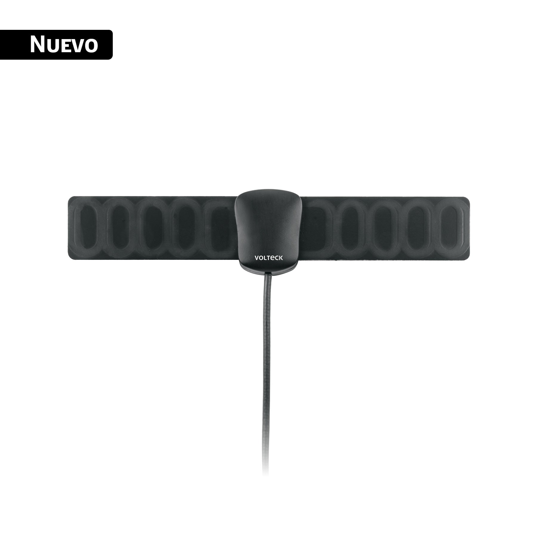 Antena interior para TV HD, ultra delgada, 4 dB, Volteck, ANIN-4, 49776