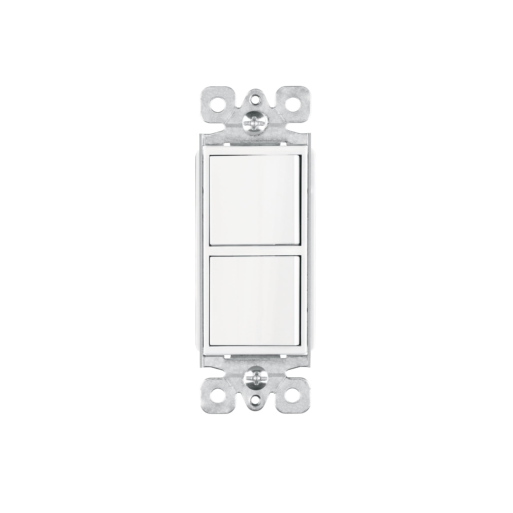 Interruptor dúplex, 1 sencillo y 1 de 3 vías, línea Classic, Volteck, APDO-CLP, 46337
