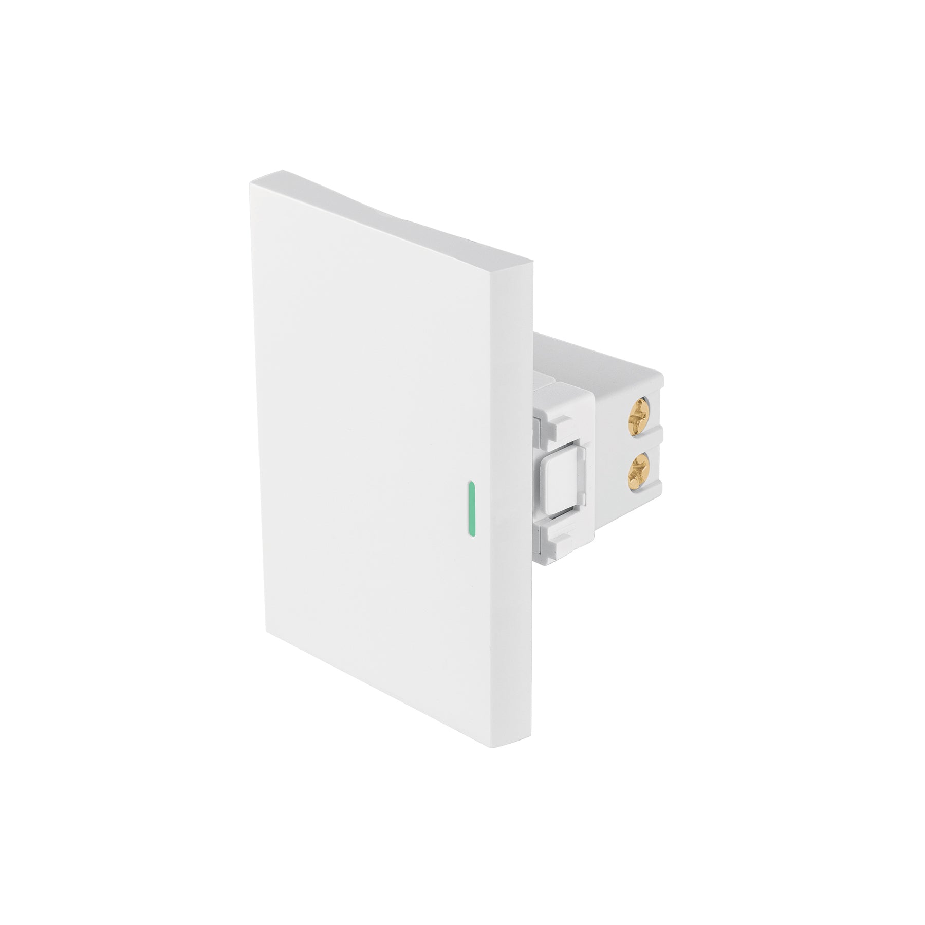 Interruptor de 3 vías blanco de 3 módulos, línea Lisboa, Volteck, APSE3-ELB, 47945