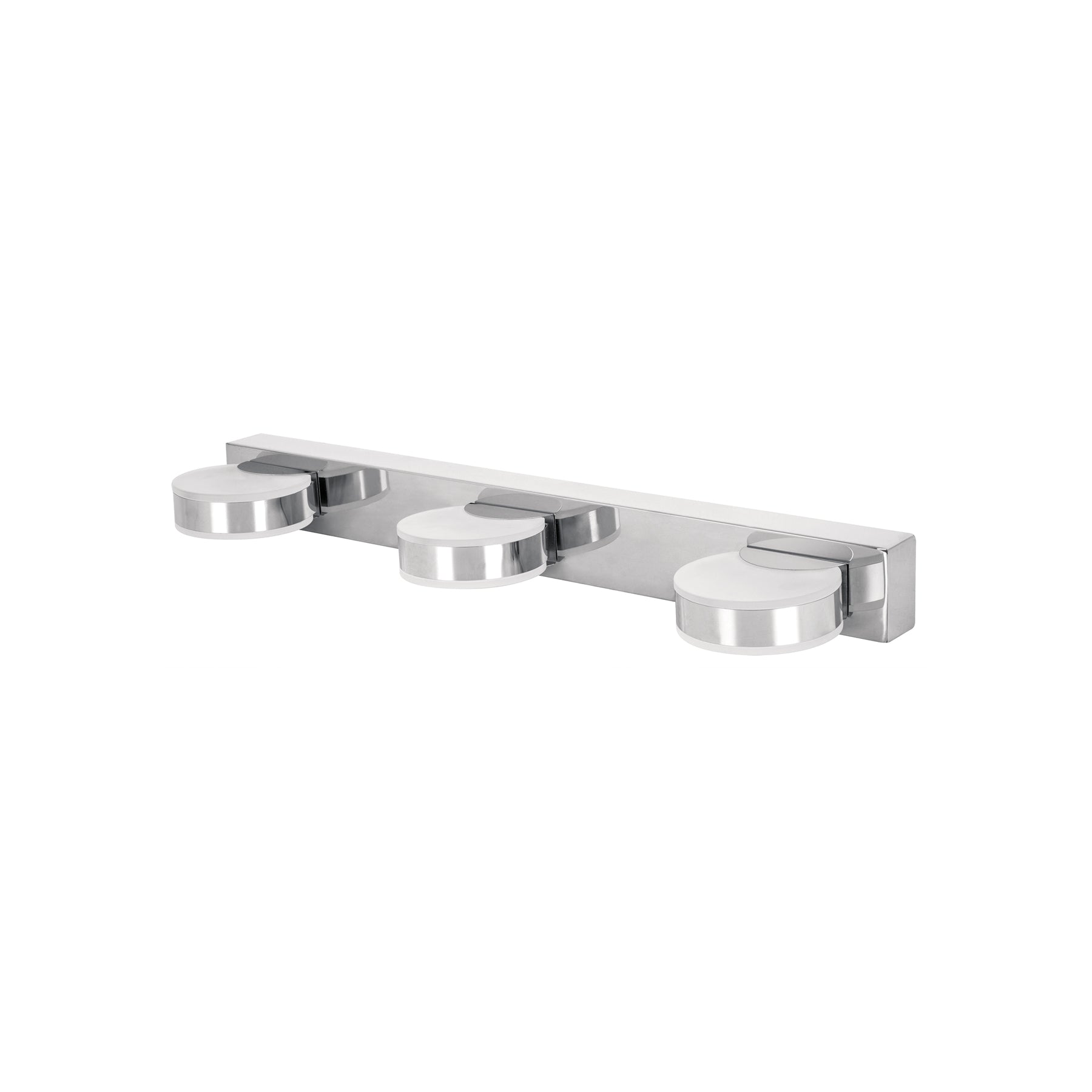 Arbotante decorativo de LED 10 W con 3 spots para baño