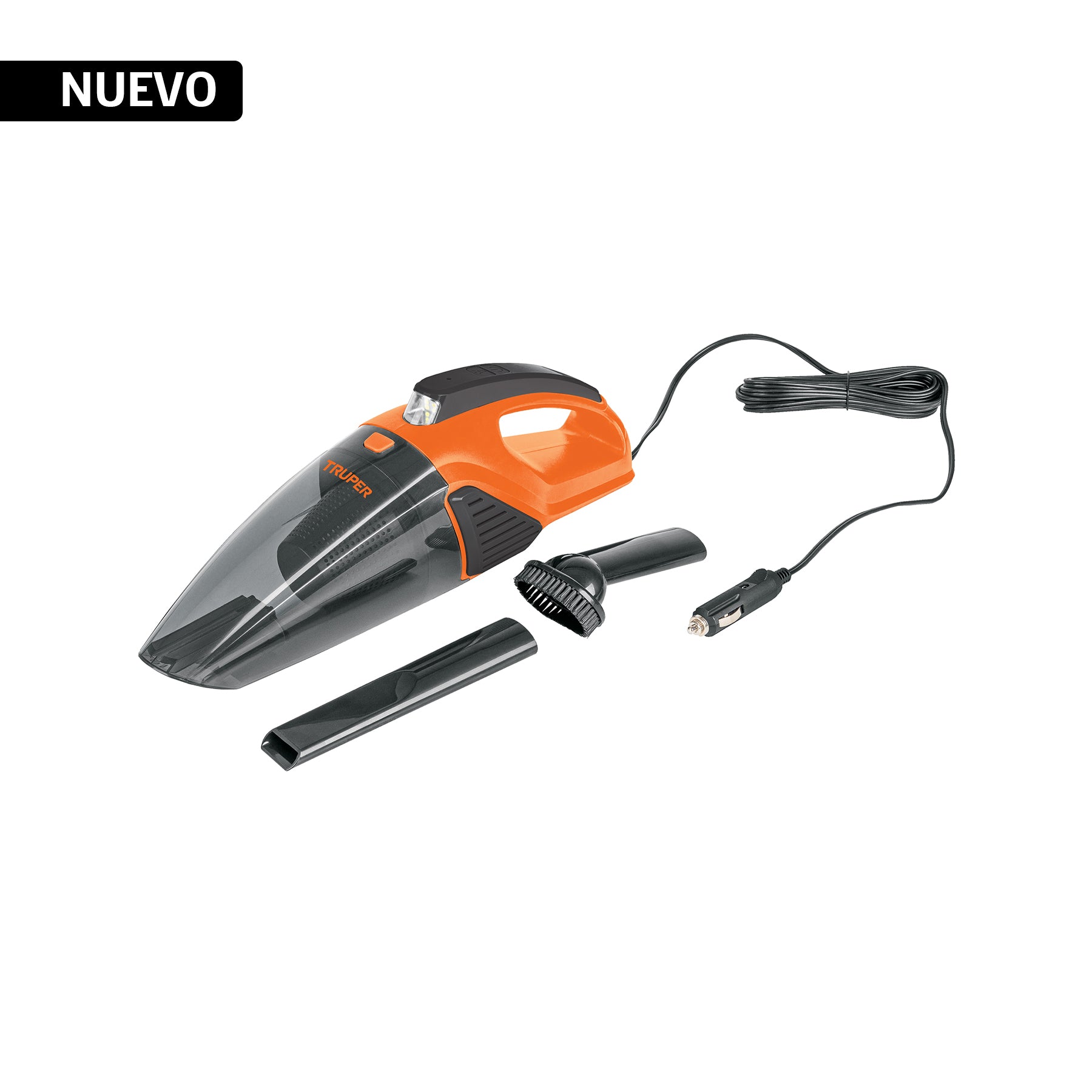 Aspiradora para auto,12 volts, TRUPER