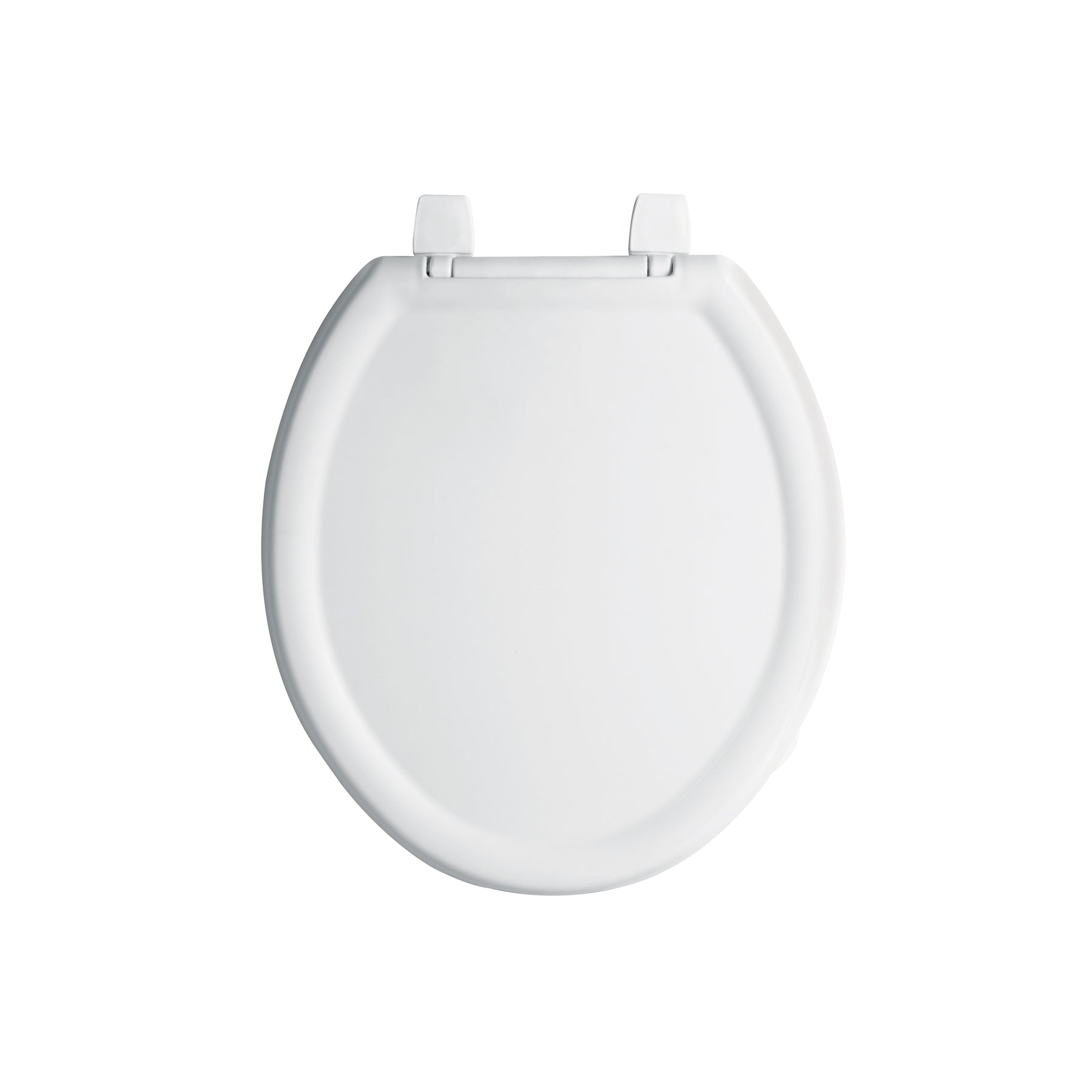 Asiento redondo ligero con tapa para WC, blanco, Foset BASIC