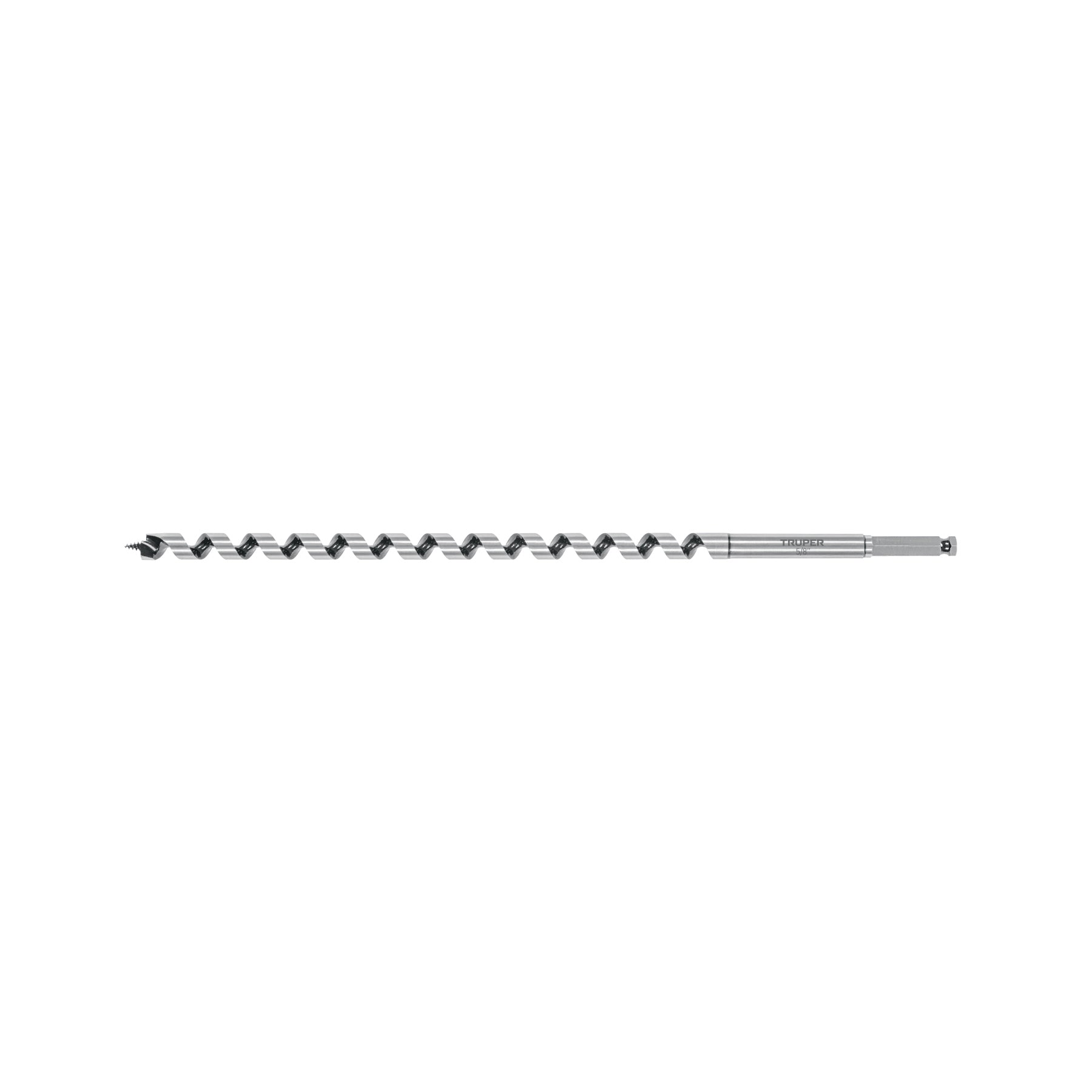 Broca auger tipo berbiquí 5/8" X 18", TRUPER