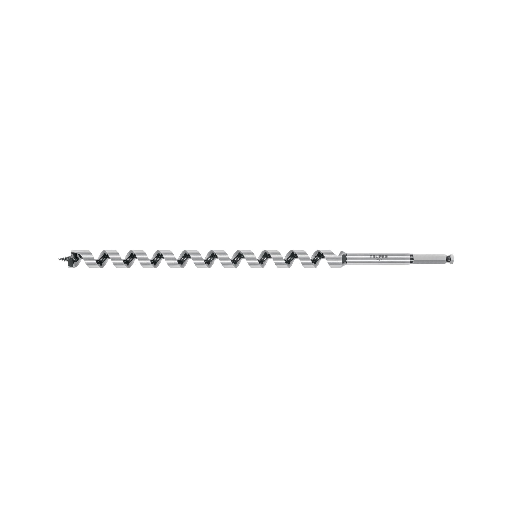 Broca auger tipo berbiquí 7/8" X 18", TRUPER