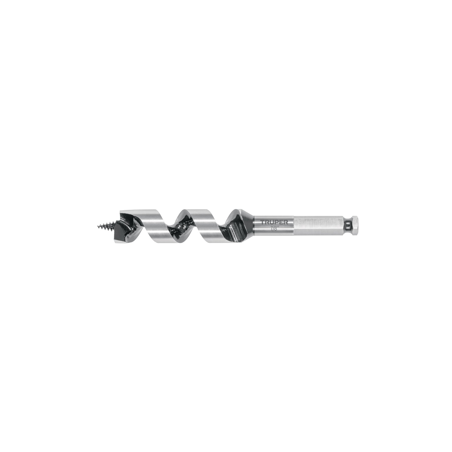 Broca auger tipo berbiquí 7/8" X 6", TRUPER