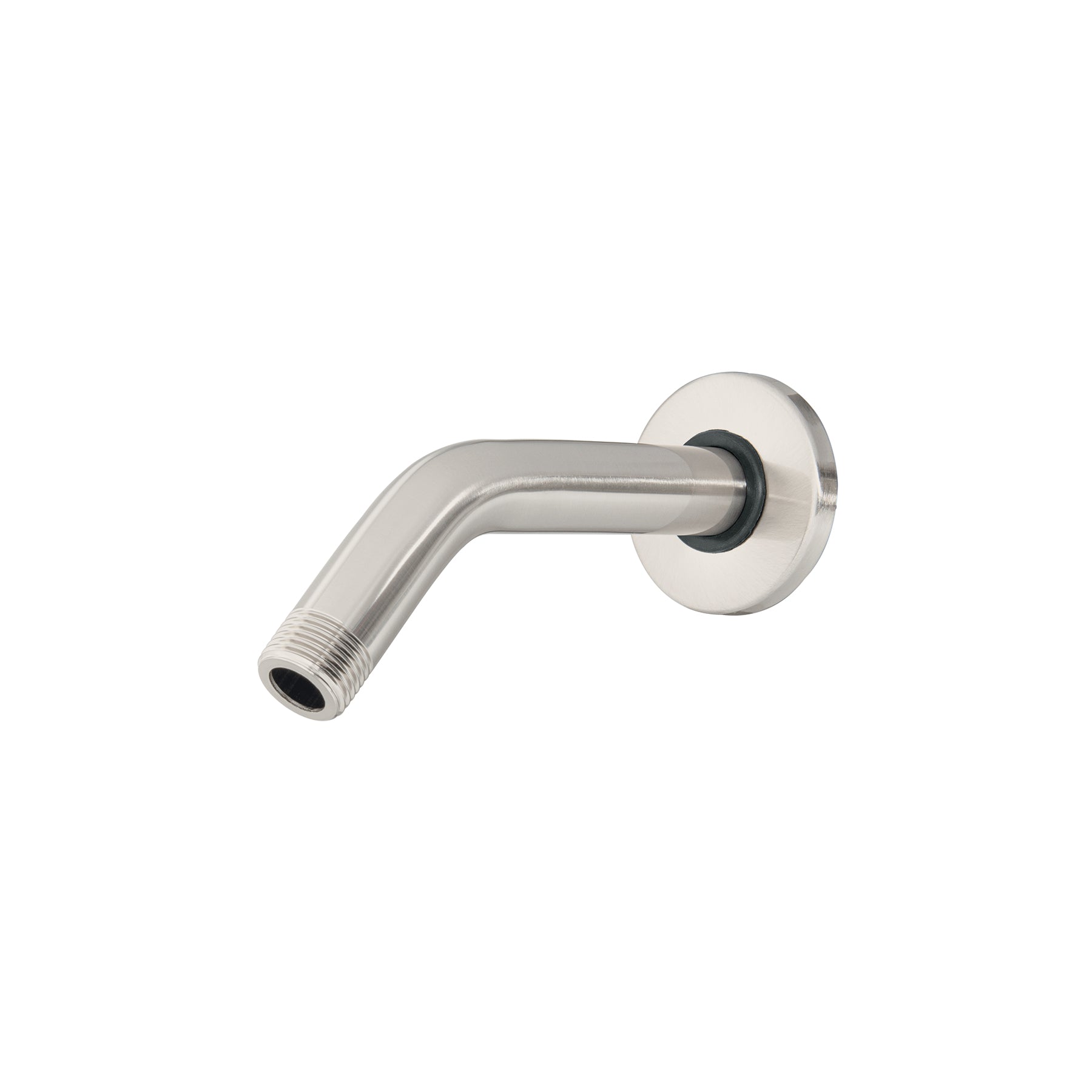 Brazo y chapetón para regadera, latón, satín, ELEMENT, Foset, BCH-200N, 45587