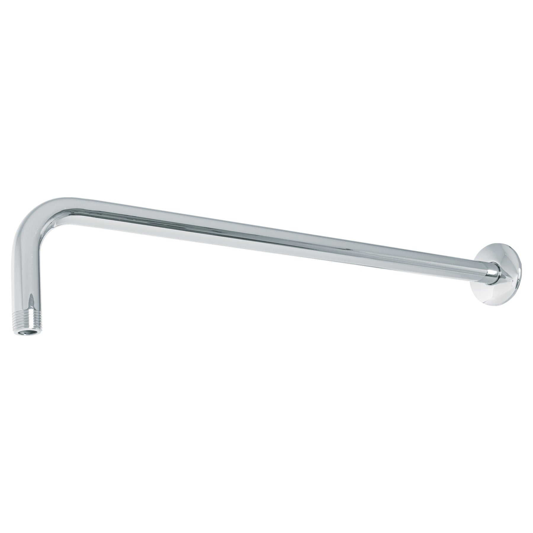 Brazo recto 50 cm con chapetón para regadera, cromo, Foset, BCH-650, 47752