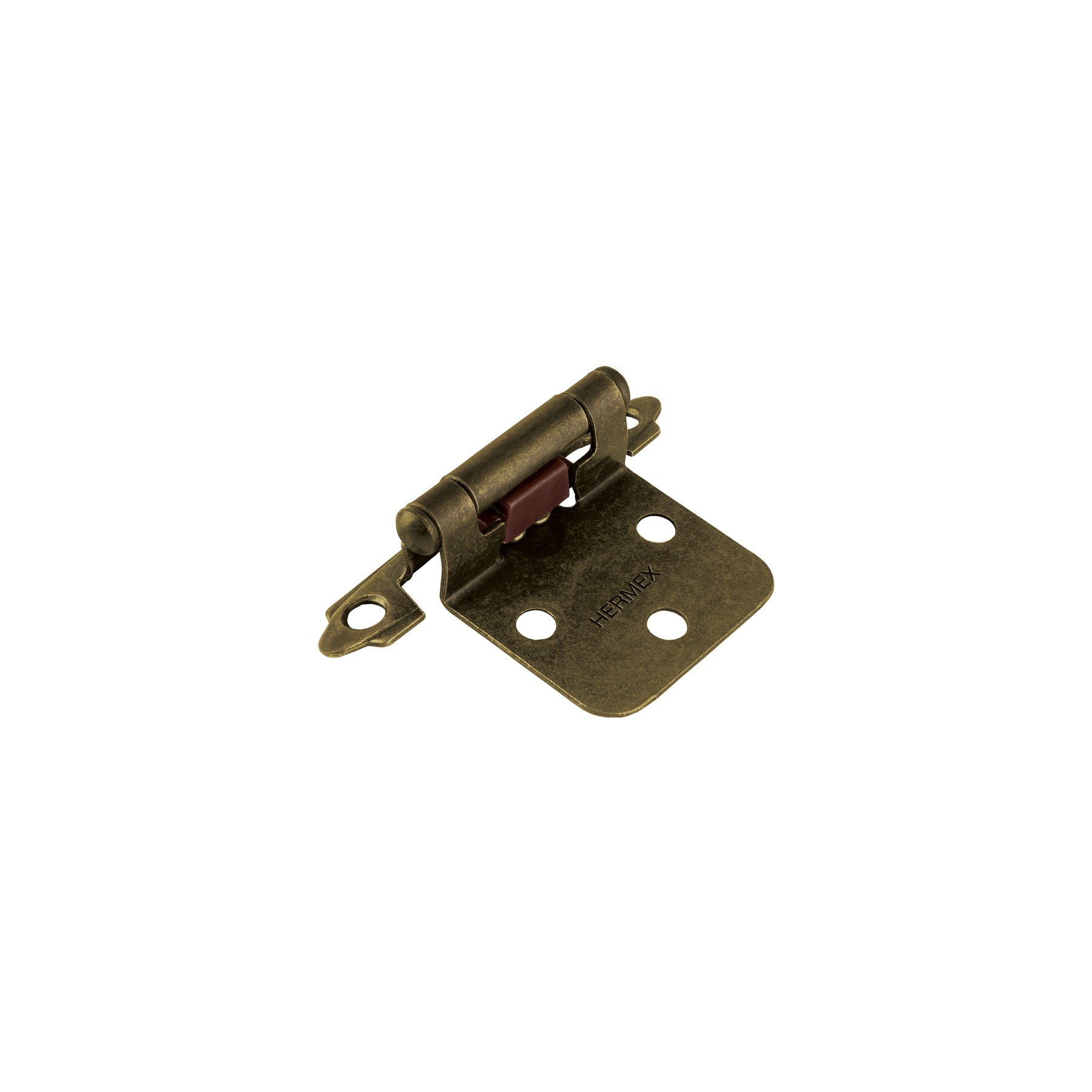 Bolsa con 2 bisagras parche de 7cm, latón antiguo, Hermex, BIPA-72, 49206