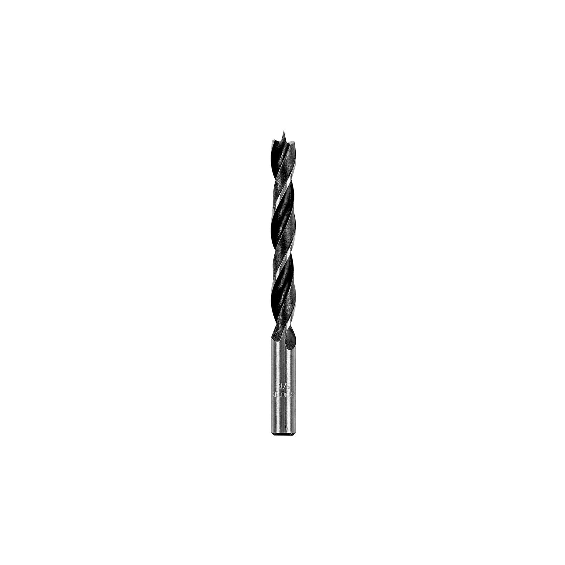Broca con punta centradora para madera 3/8", Truper