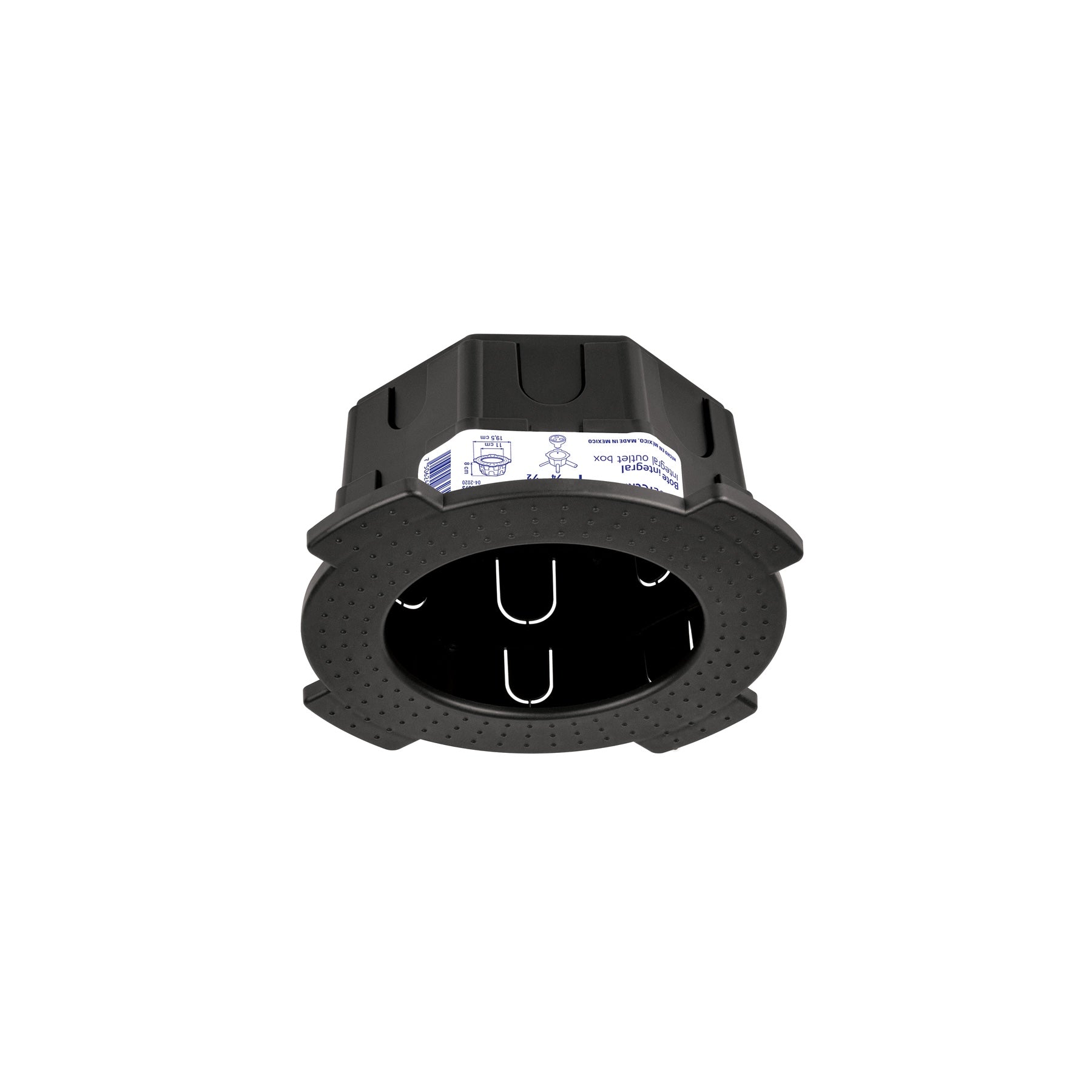 Bote integral de 8 cm, aro interno de 11 cm, Volteck