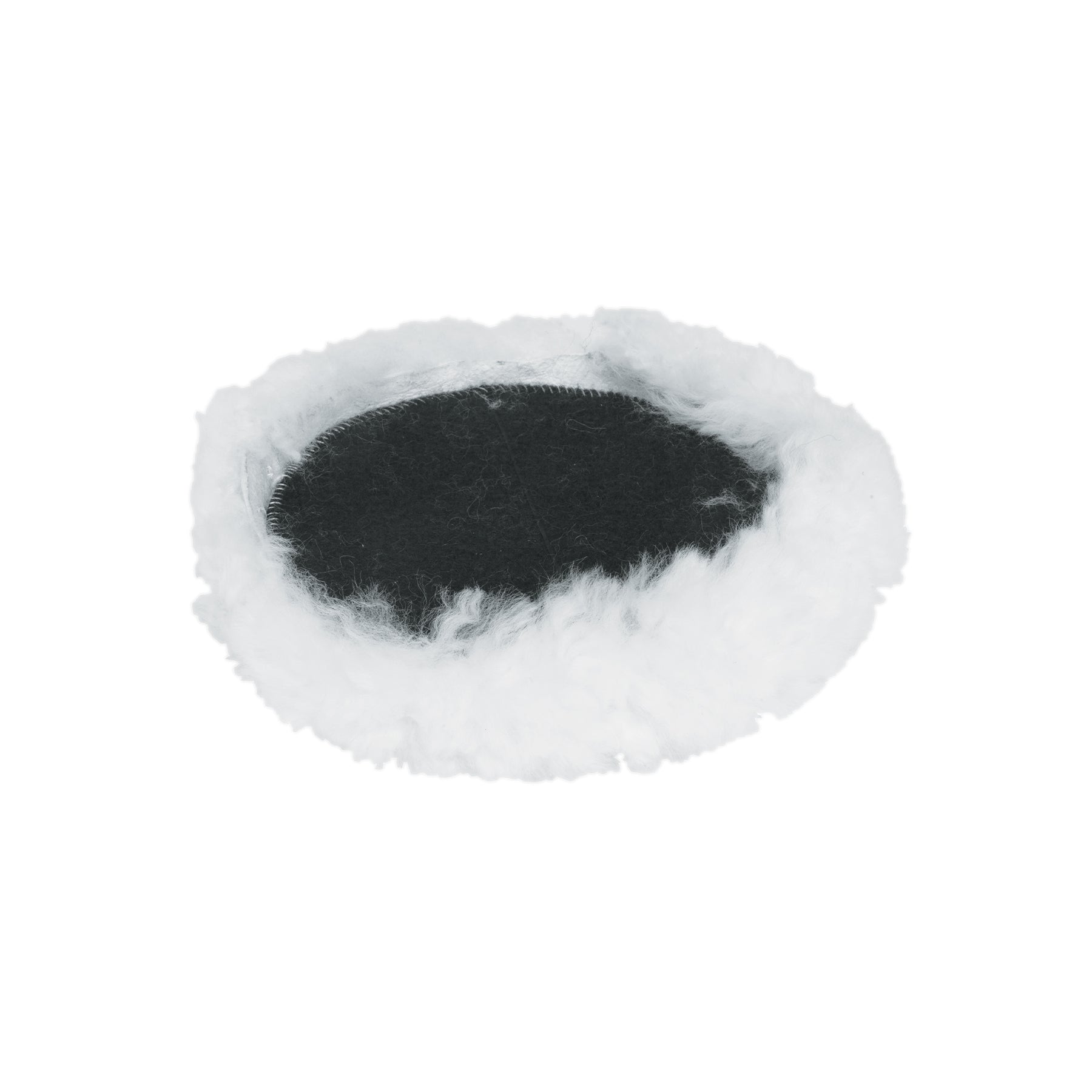 Borla para pulir de lana de 7" hook and loop, Truper