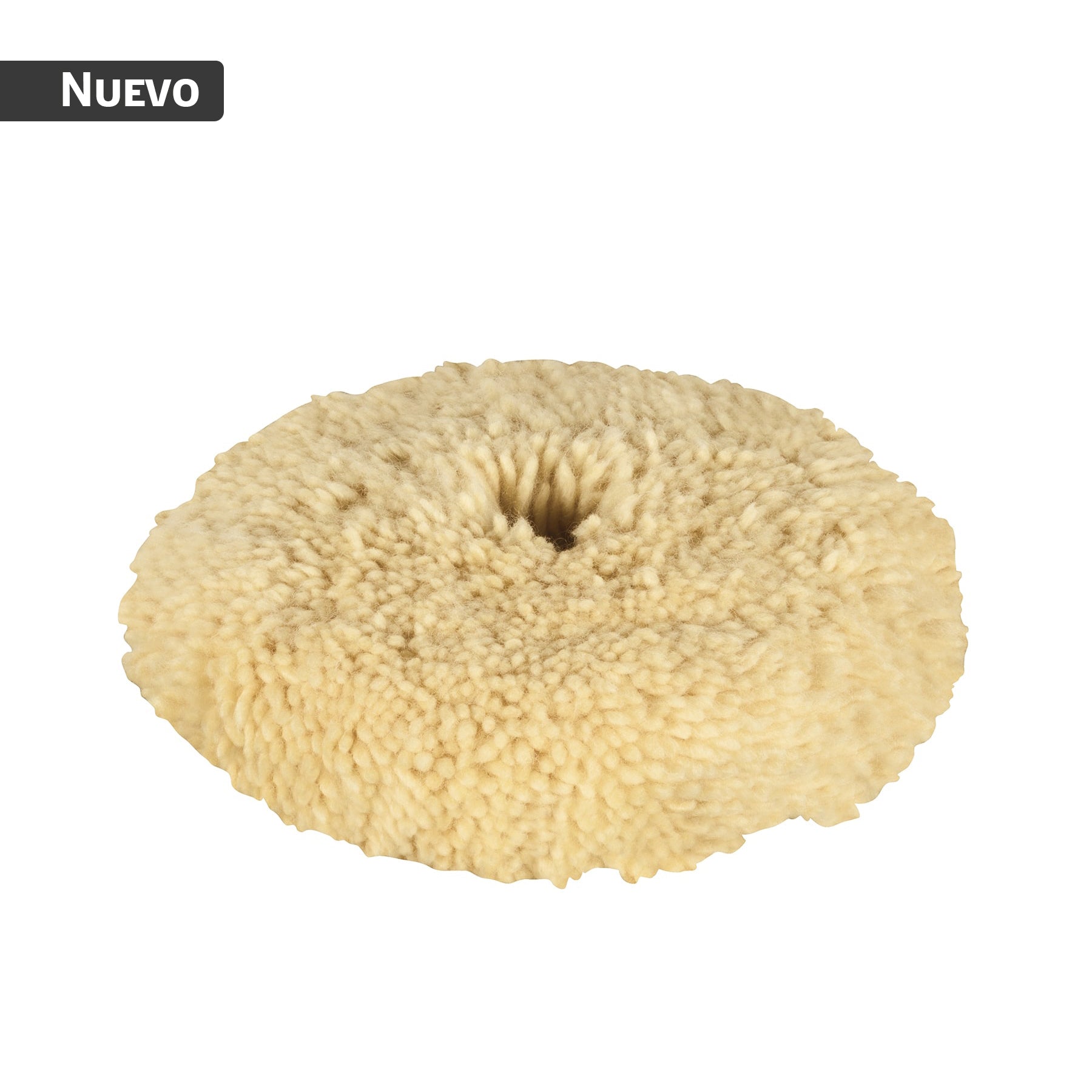 Borla para pulir 50% lana 50% poliéster de 9" doble cara, Truper