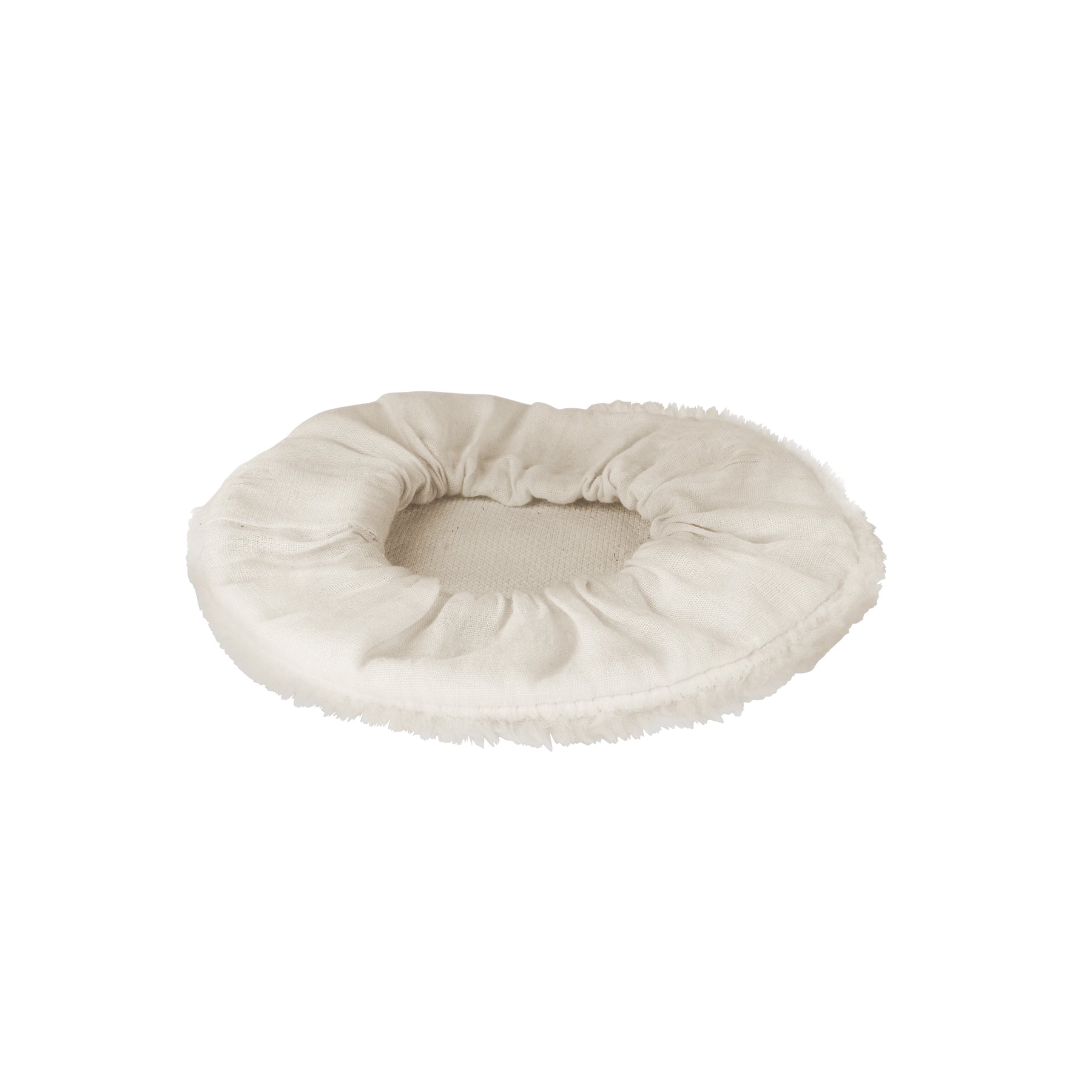 Borla para pulir de poliéster/algodón de 6" con resorte, Truper