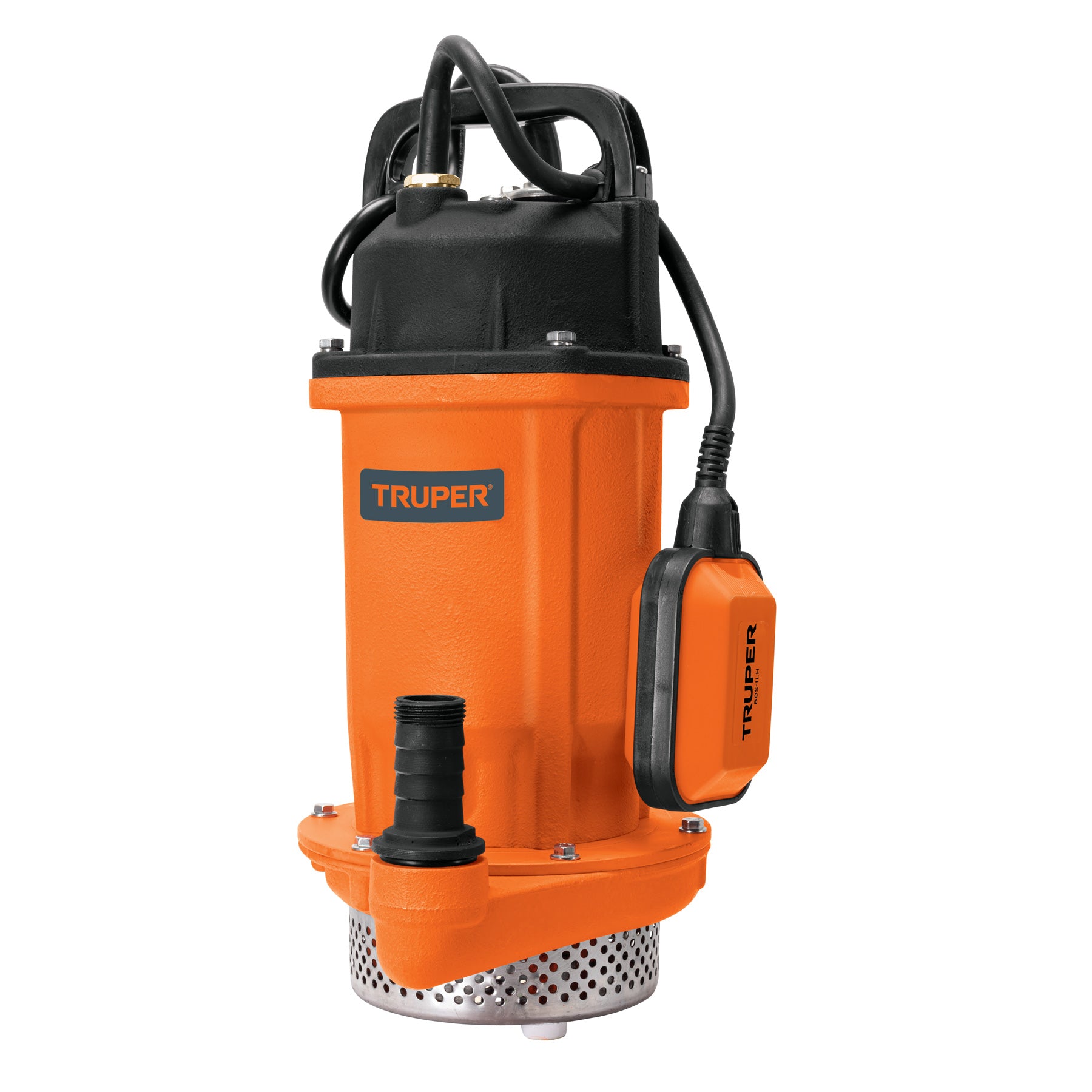 Bomba sumergible hierro fundido, agua limpia, 1 HP, Truper