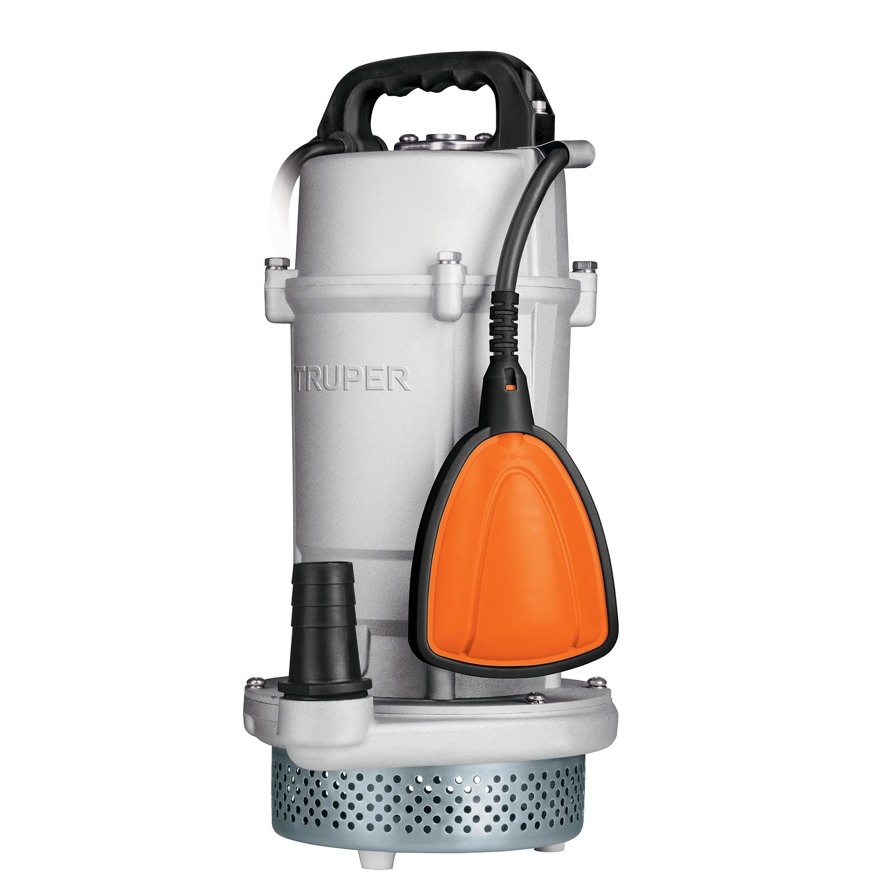 Bomba sumergible cubierta aluminio,agua limpia, 1 HP, Truper