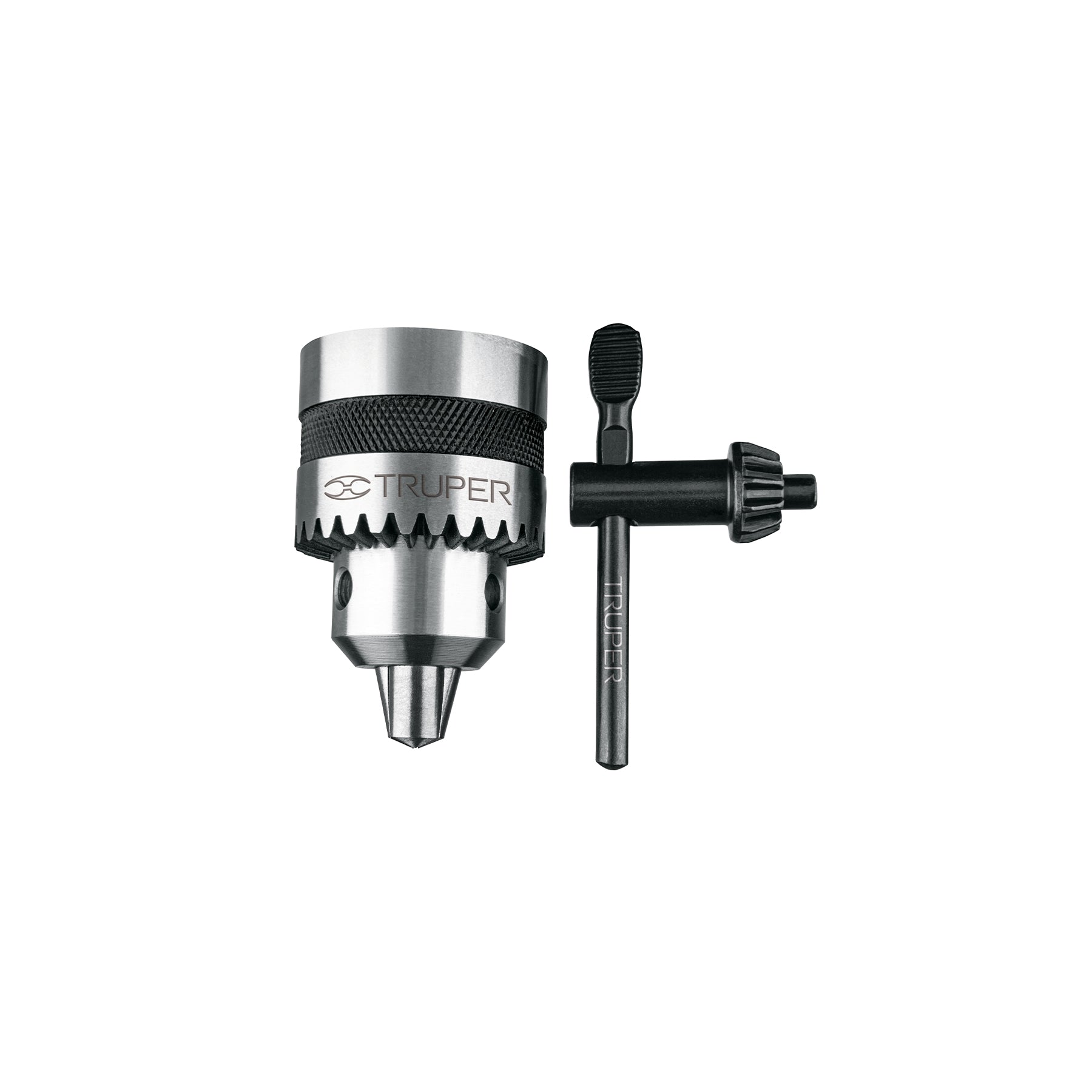 Broquero 1/2" con llave para taladro de piso TAPI-8, Truper