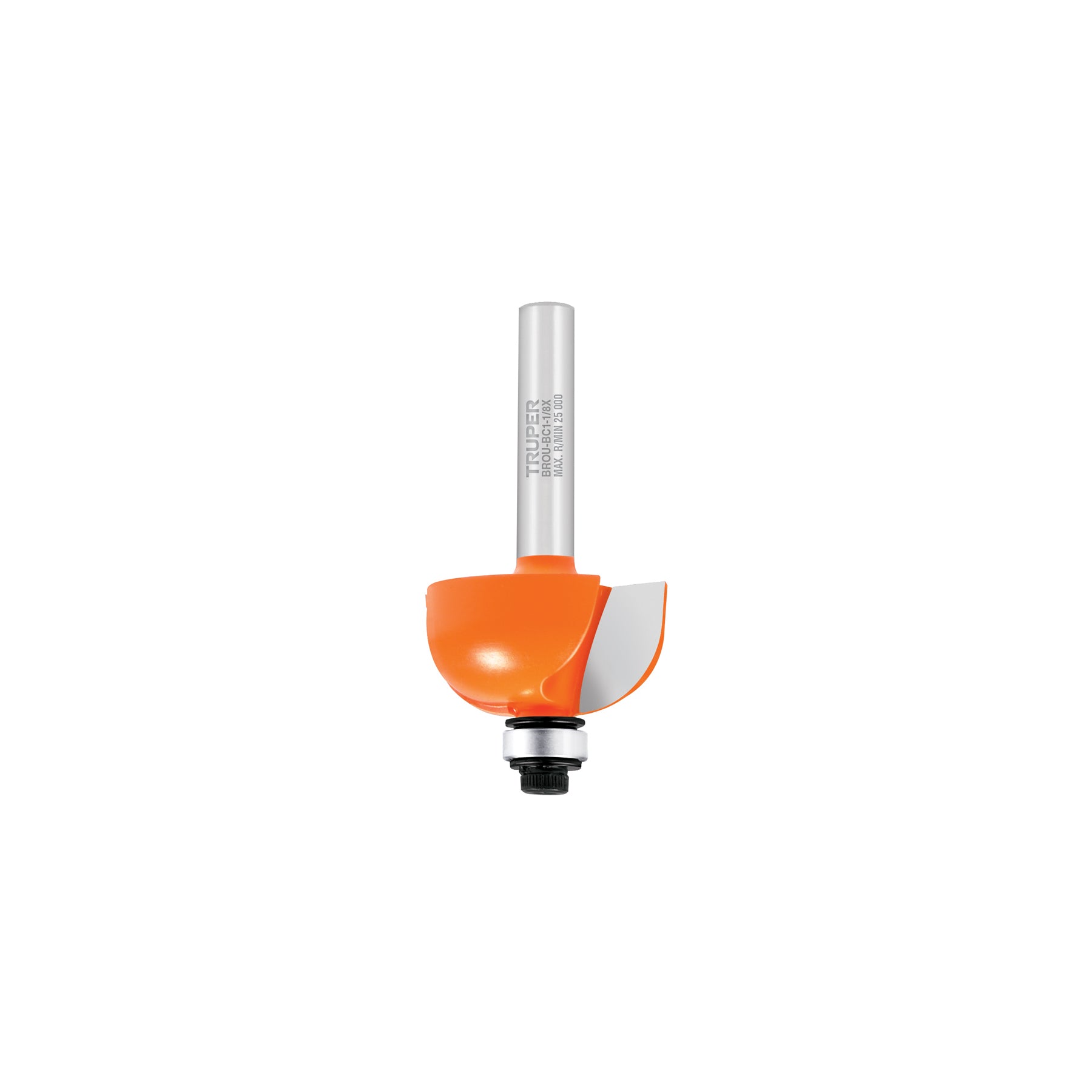 Broca para router, bocel cuarto, 1-1/8" con balero, Truper