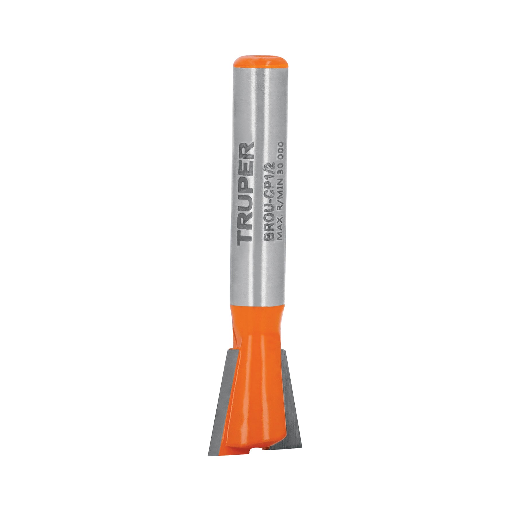Broca para router, cola de pato, 1/2", Truper