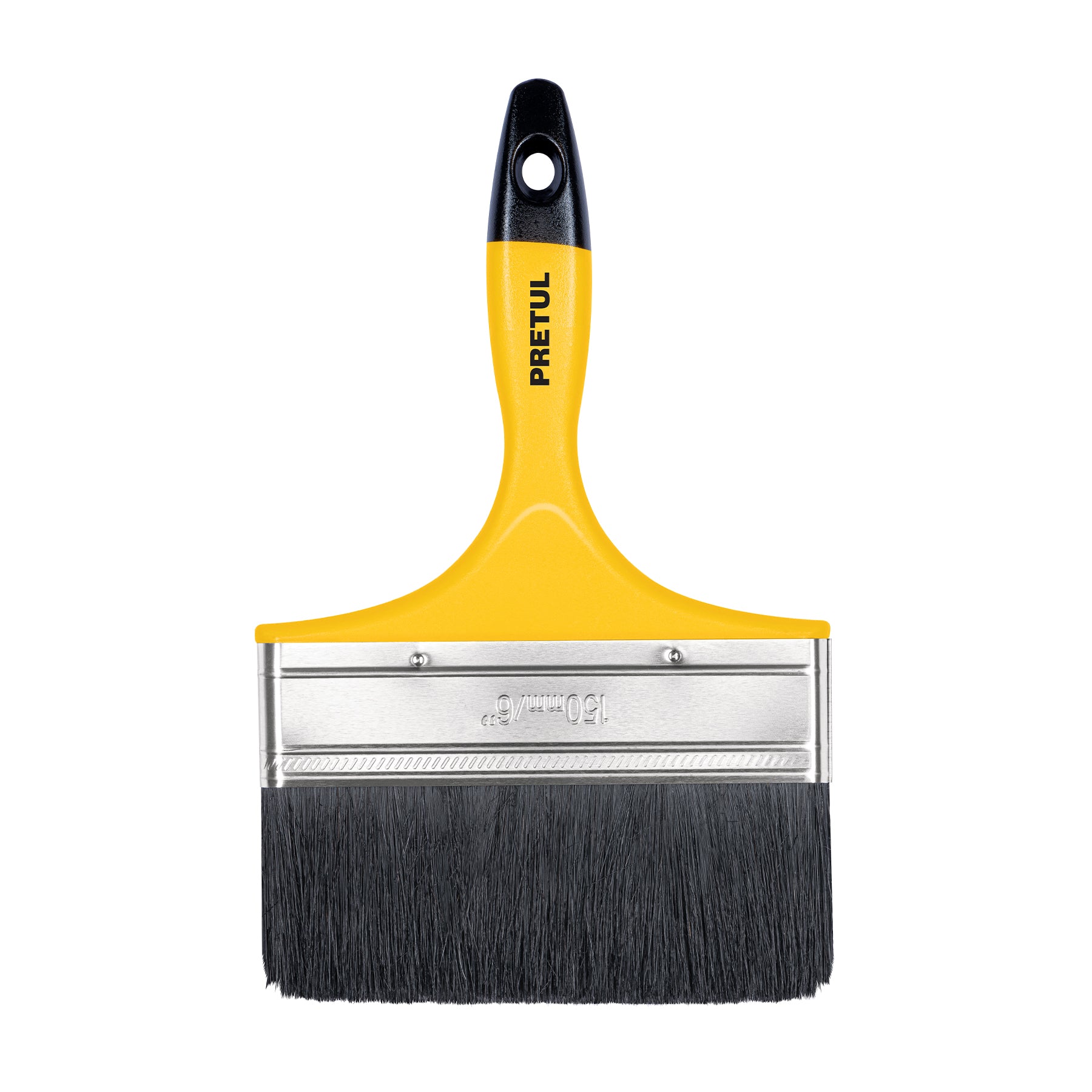 Brocha uso general de 6" con mango de plástico, Pretul