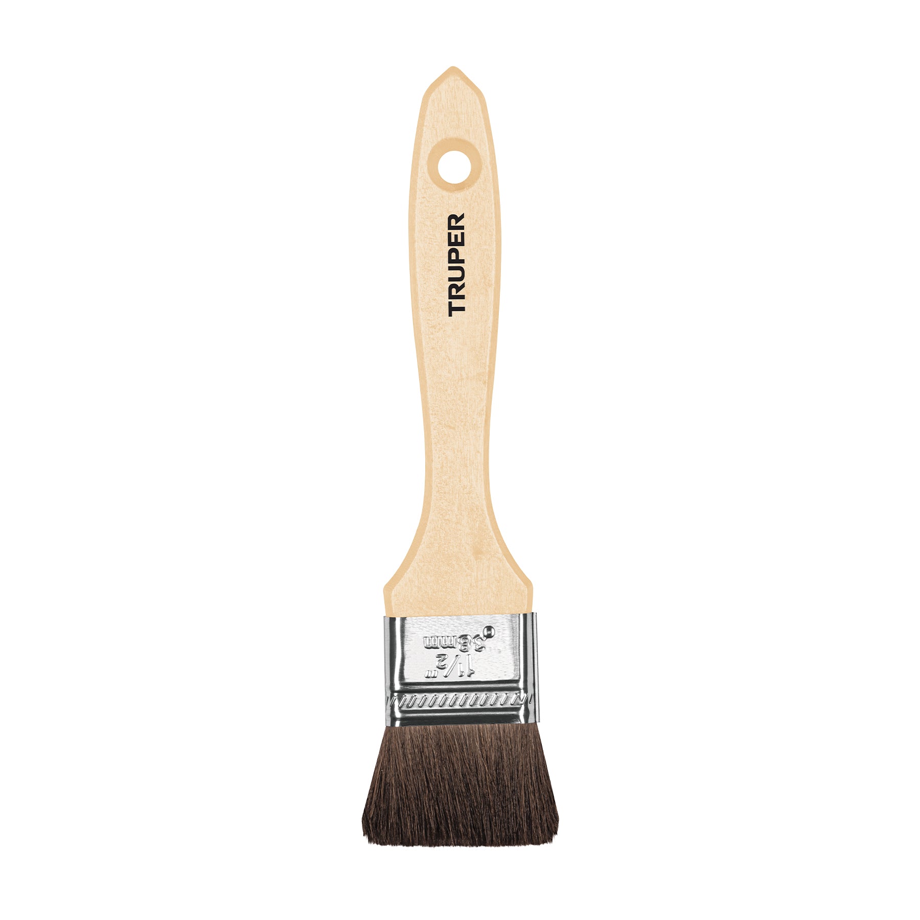 Brocha pelo de camello de 1-1/2" con mango de madera, Truper