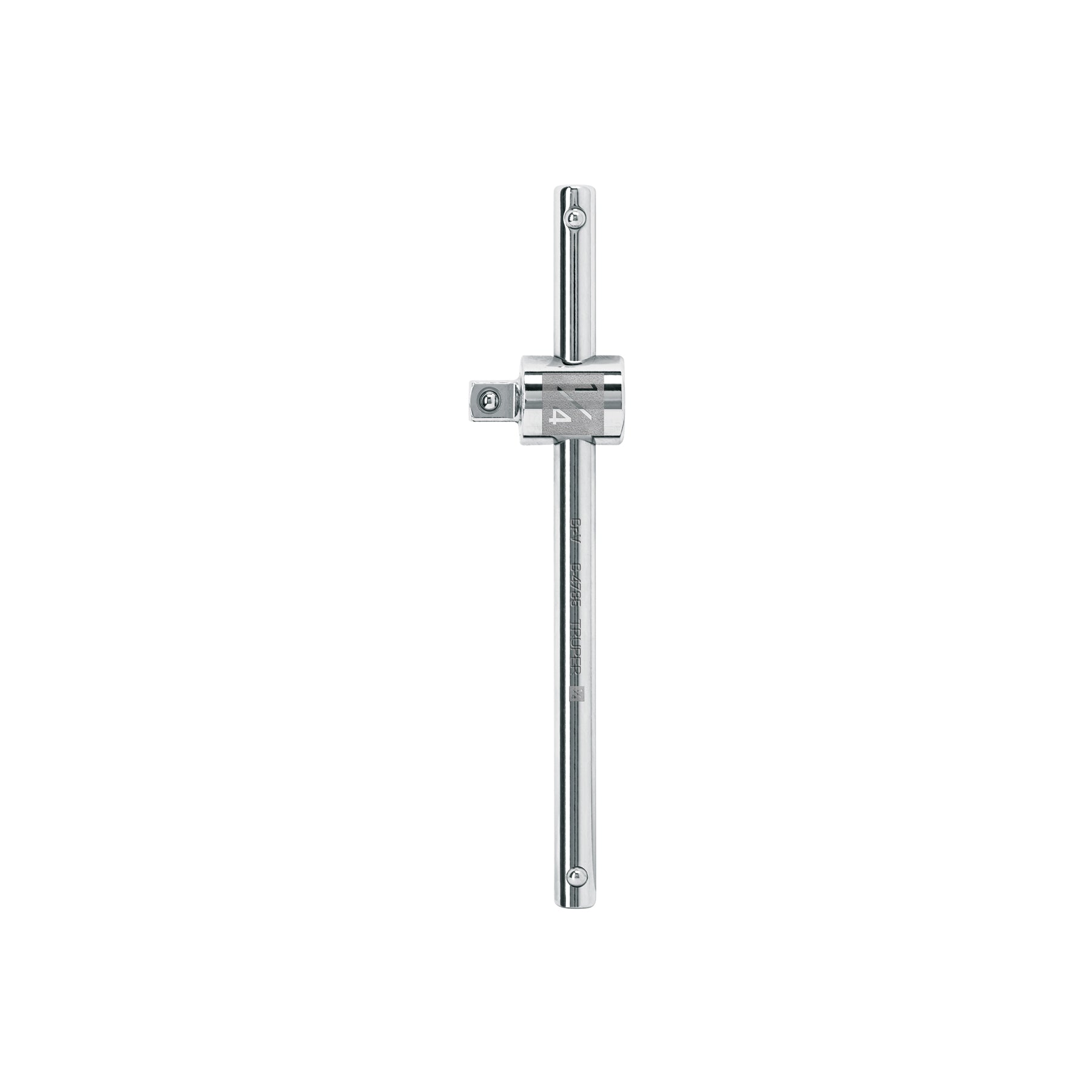 Barra corrediza para dados cuadro 1/4", Truper