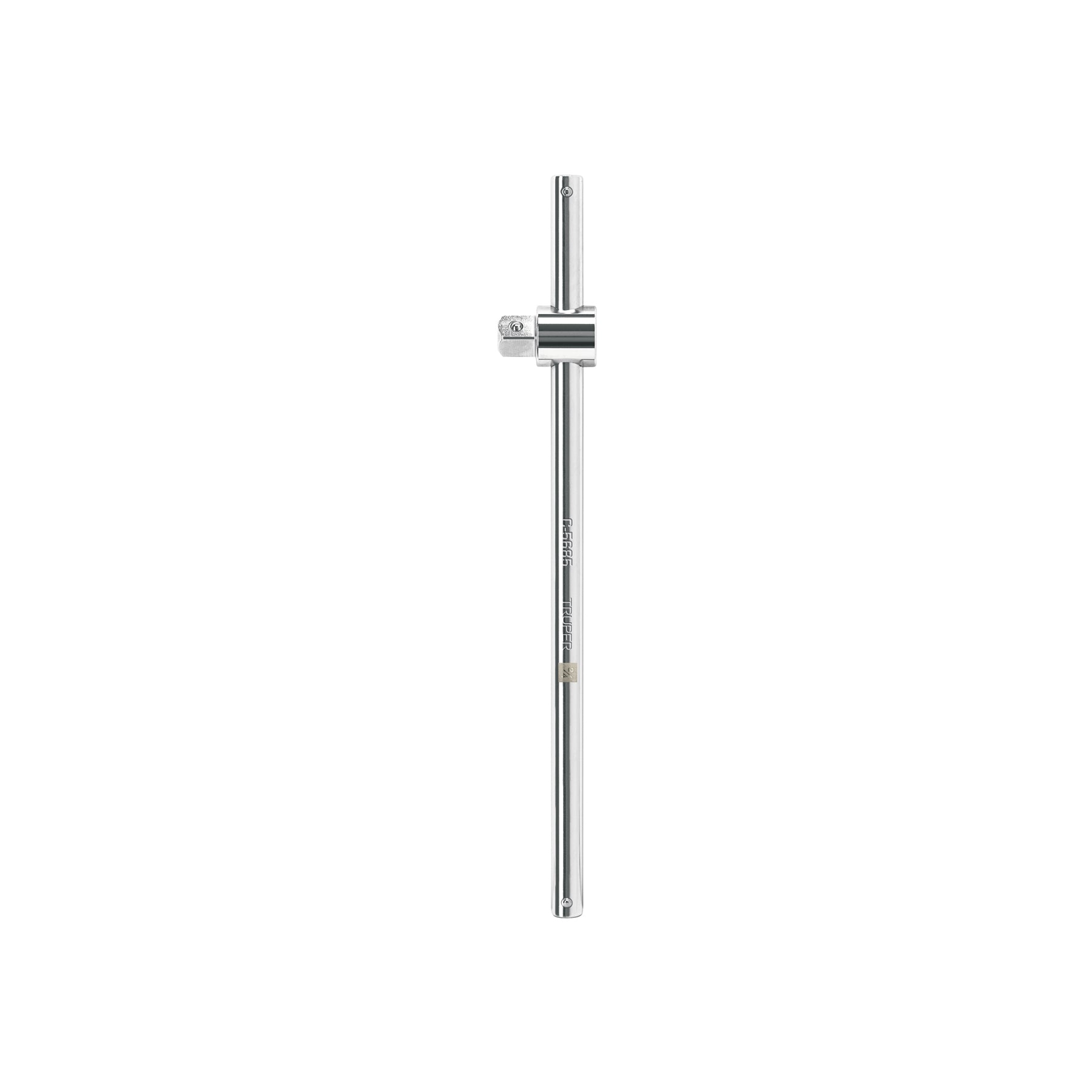 Barra corrediza para dados cuadro 3/4", Truper