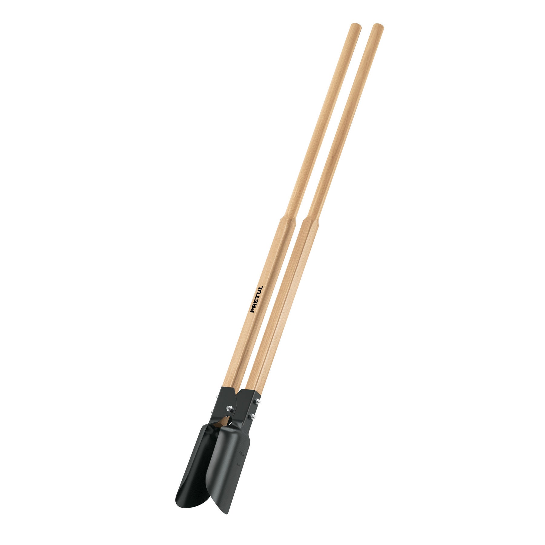 Cavador mangos de madera 48", Pretul
