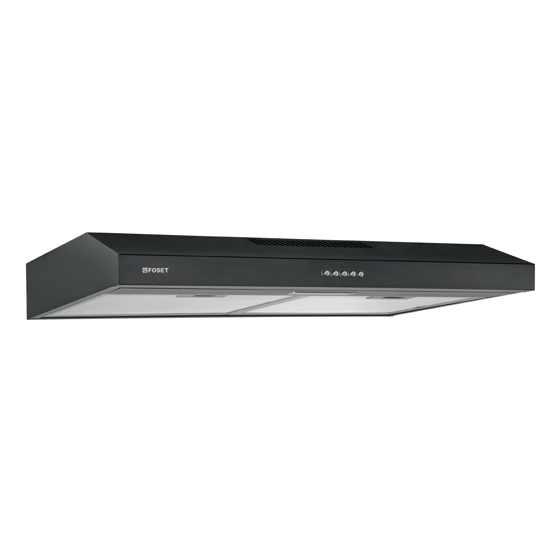 Campana extractora 75 cm, empotrable, negra, Foset, CAME-75M, 45440