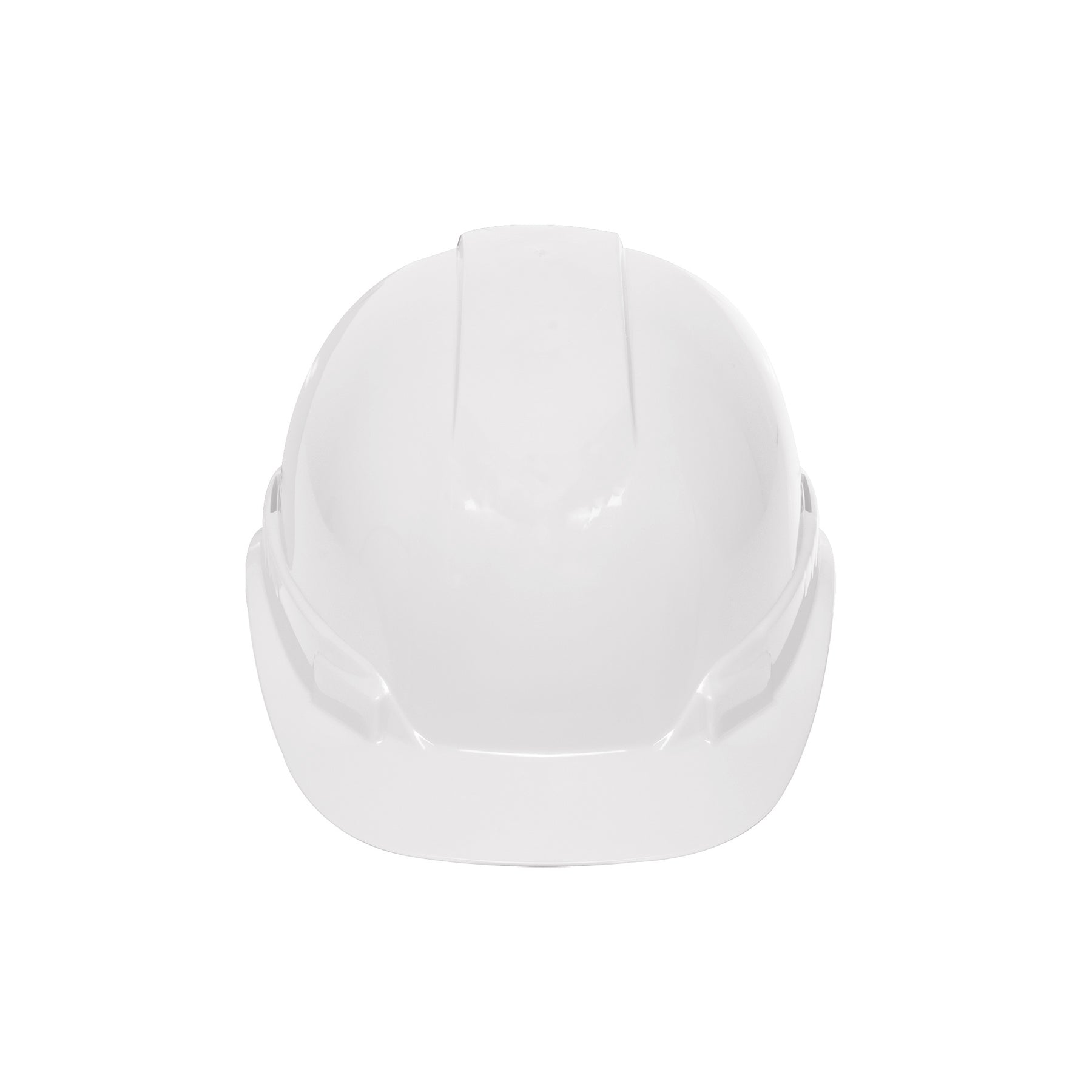 Casco de seguridad ventilado, ajuste de matraca, blanco